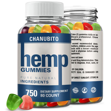 Hemp Gummies Organic High Potency Hemp Supplement - Pain, Sleep, Stress CHANUBITO buy supplements canada