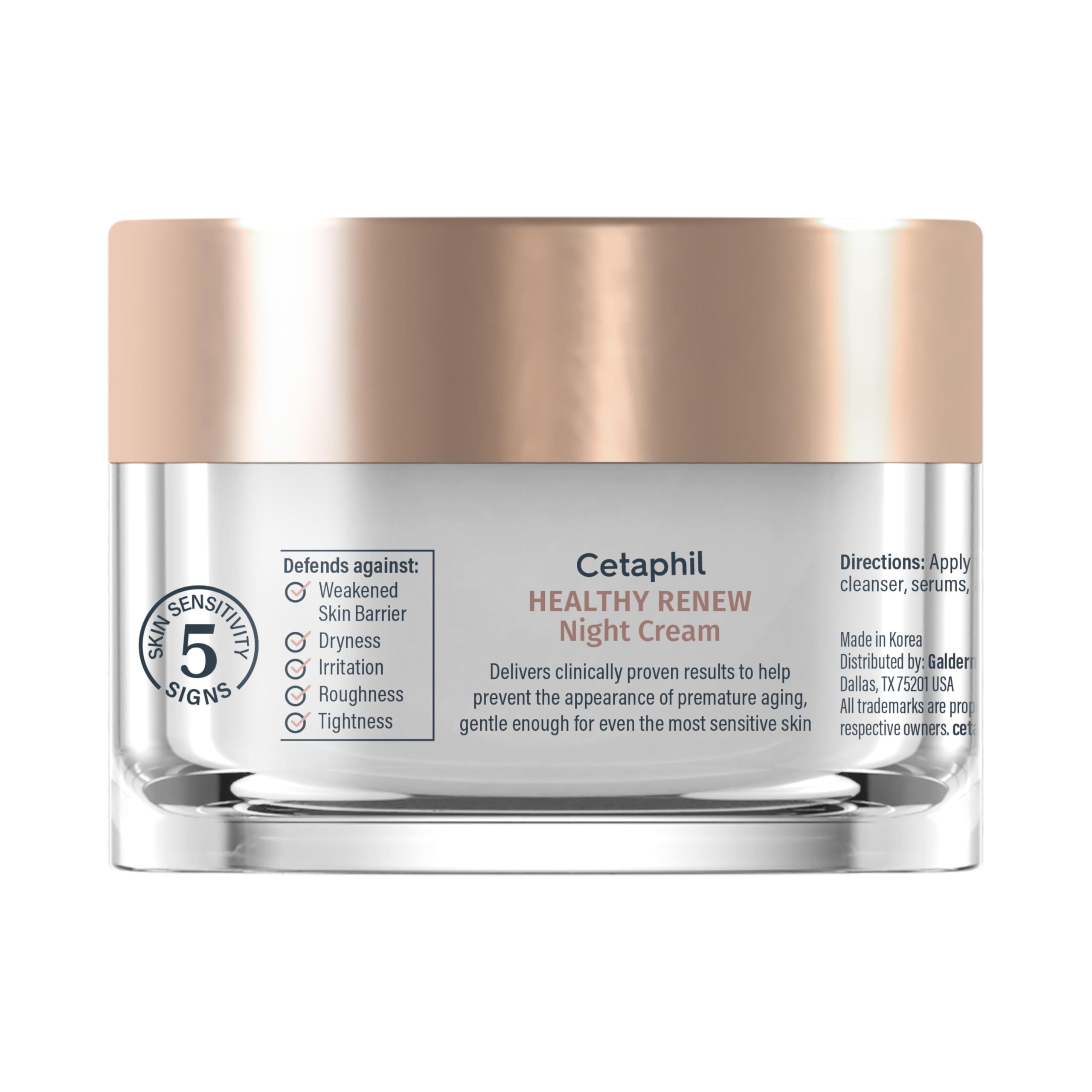 Cetaphil Healthy Renew Skin Tightening Night Cream 1.7 Oz, Wrinkle Repair Cream for Face with Peptides Cetaphil buy supplements canada