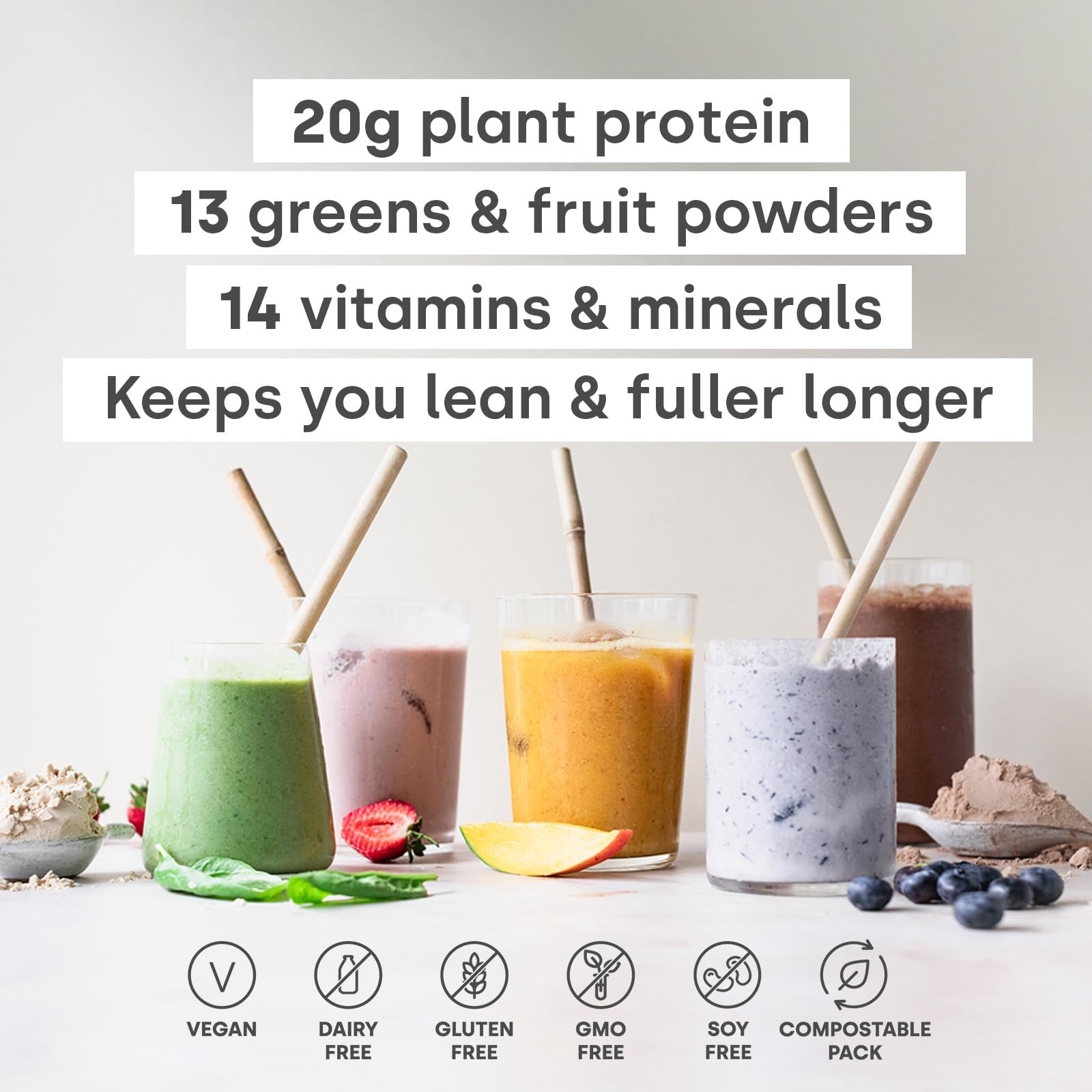 Form Superblend Protein - Vegan Protein Powder with Superfoods, Vitamins and Minerals Form buy supplements canada