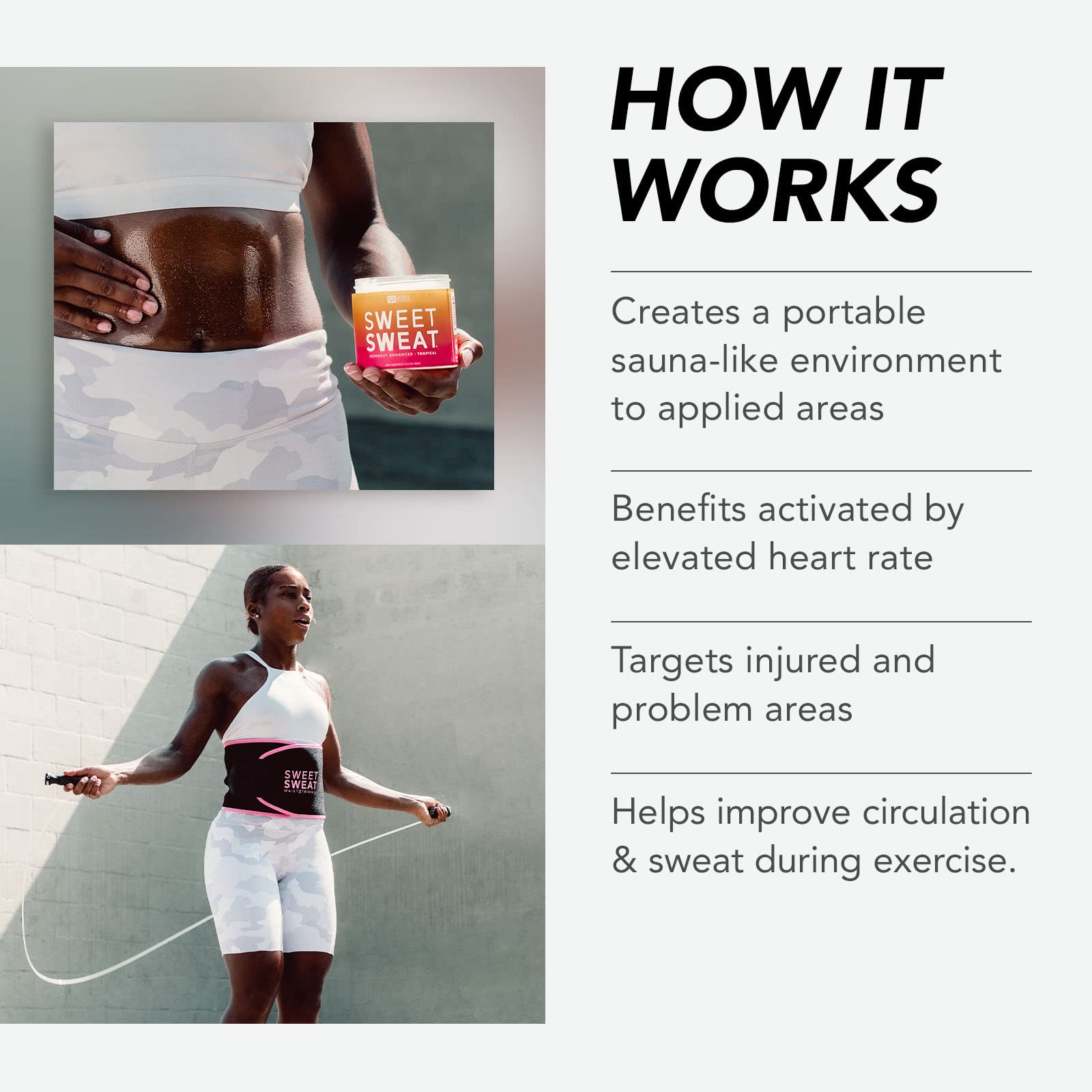 Sweet Sweat 'Workout Enhancer' Gel - Maximize Your Exercise & Sweat Faster - 13.5oz Sports Research buy supplements canada