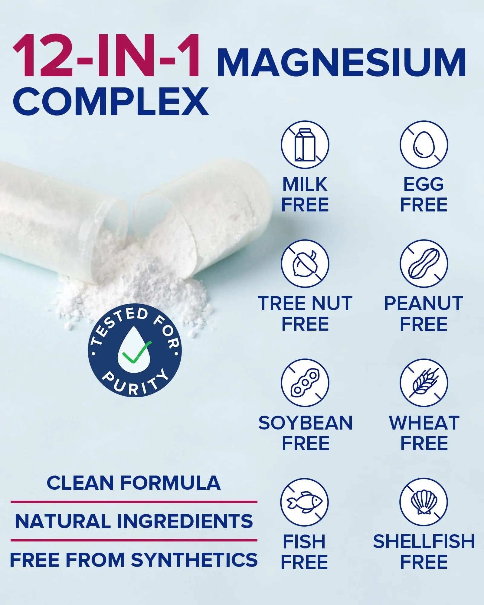 Terranics 12-in-1 Magnesium Complex 500mg, High Absorption Chelated Magnesium Glycinate, Citrate, Malate, Taurate, Orotate & More, for Sleep, Calm, Energy, Heart, Vegan, Non-GMO,120 Capsules Terranics buy supplements canada