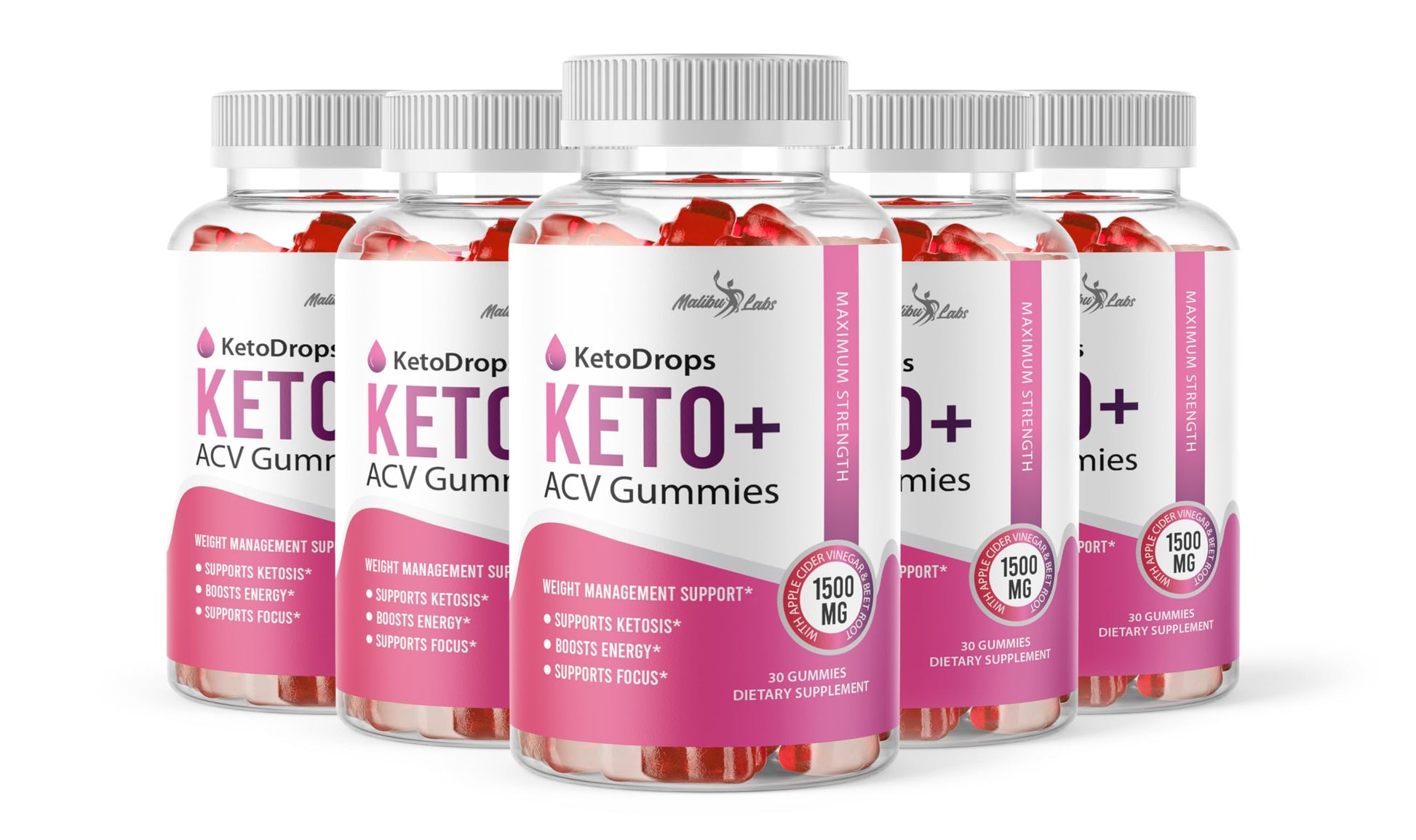 Keto Drops ACV Gummies Weight Loss - 1500mg Once a Day, Strong Time Released Malibu Labs buy supplements canada