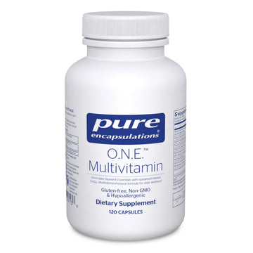 Pure Encapsulations O.N.E. Multivitamin - Once Daily Multivitamin with Antioxidant Complex Metafolin, CoQ10, and Lutein to Support Vision, Cognitive Function, and Cellular Health* - 120 Capsules Pure Encapsulations buy supplements canada