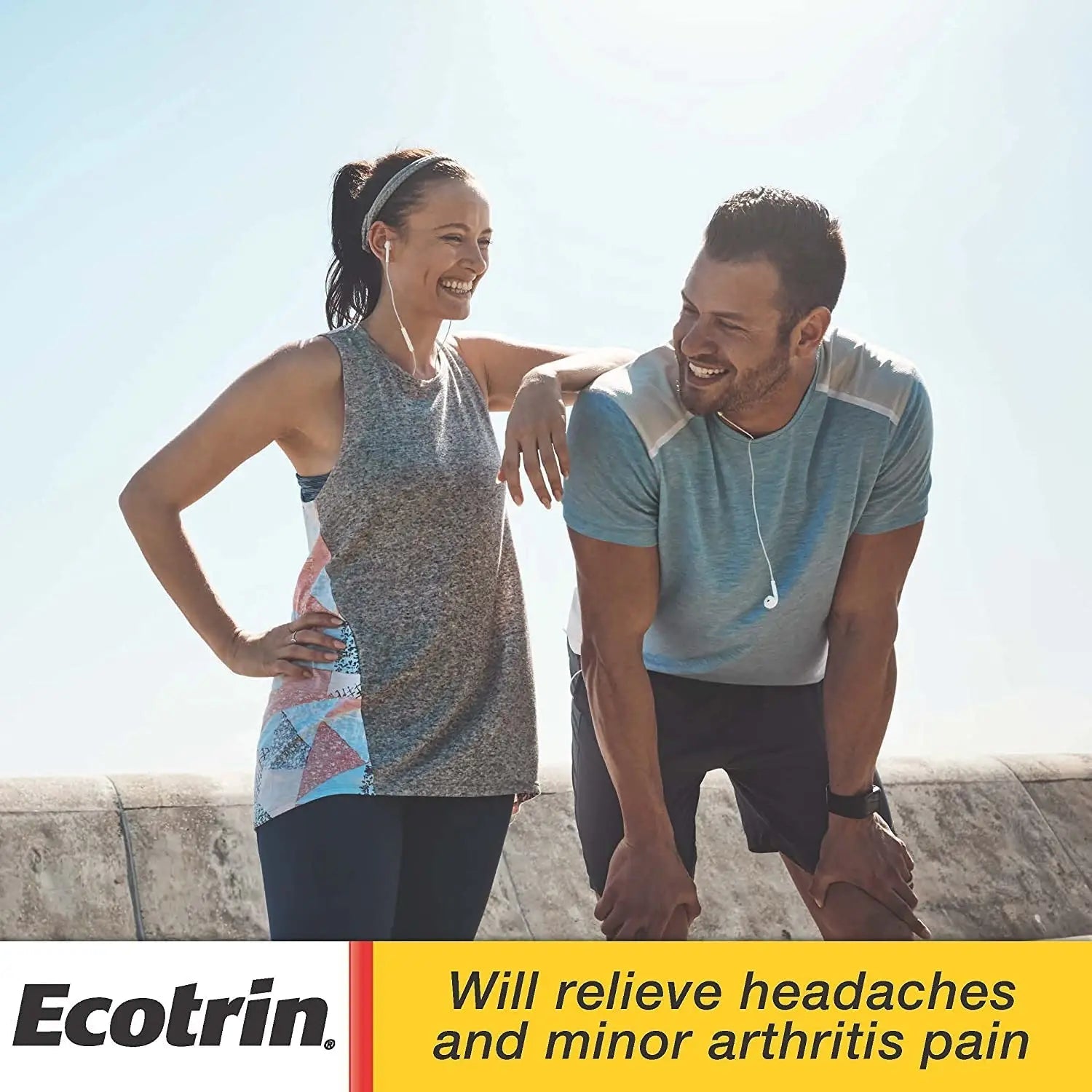 Ecotrin Safety Coated Aspirin Arthritis Pain Reliever Tablets, Regular Strength, NSAID 325 mg, 125 ct (Pack of 2) Ecotrin buy supplements canada