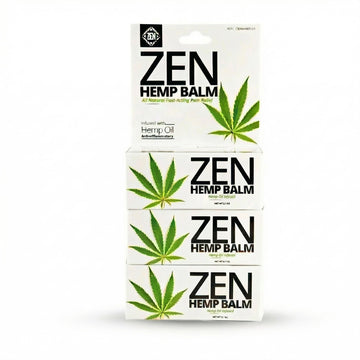 ZEN Hemp Balm 3 Pack – Fast-Acting Pain Relief for Muscles & Joints – Plant-Based Topical – 0.7 oz Each ZEN buy supplements canada