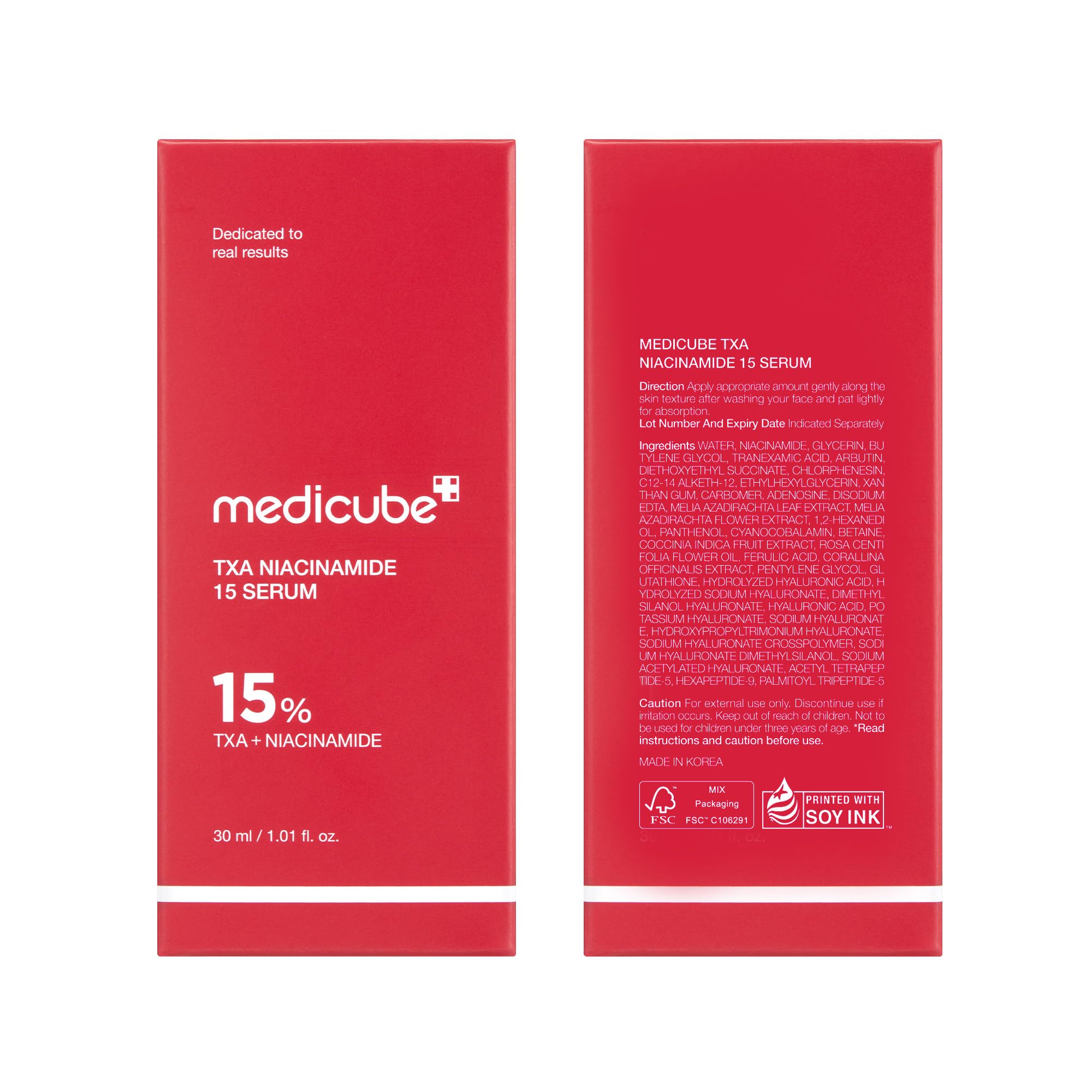 medicube TXA+Niacinamide 15% Glow Facial Serum for After Spot Care | All-in-One Daily medicube buy supplements canada