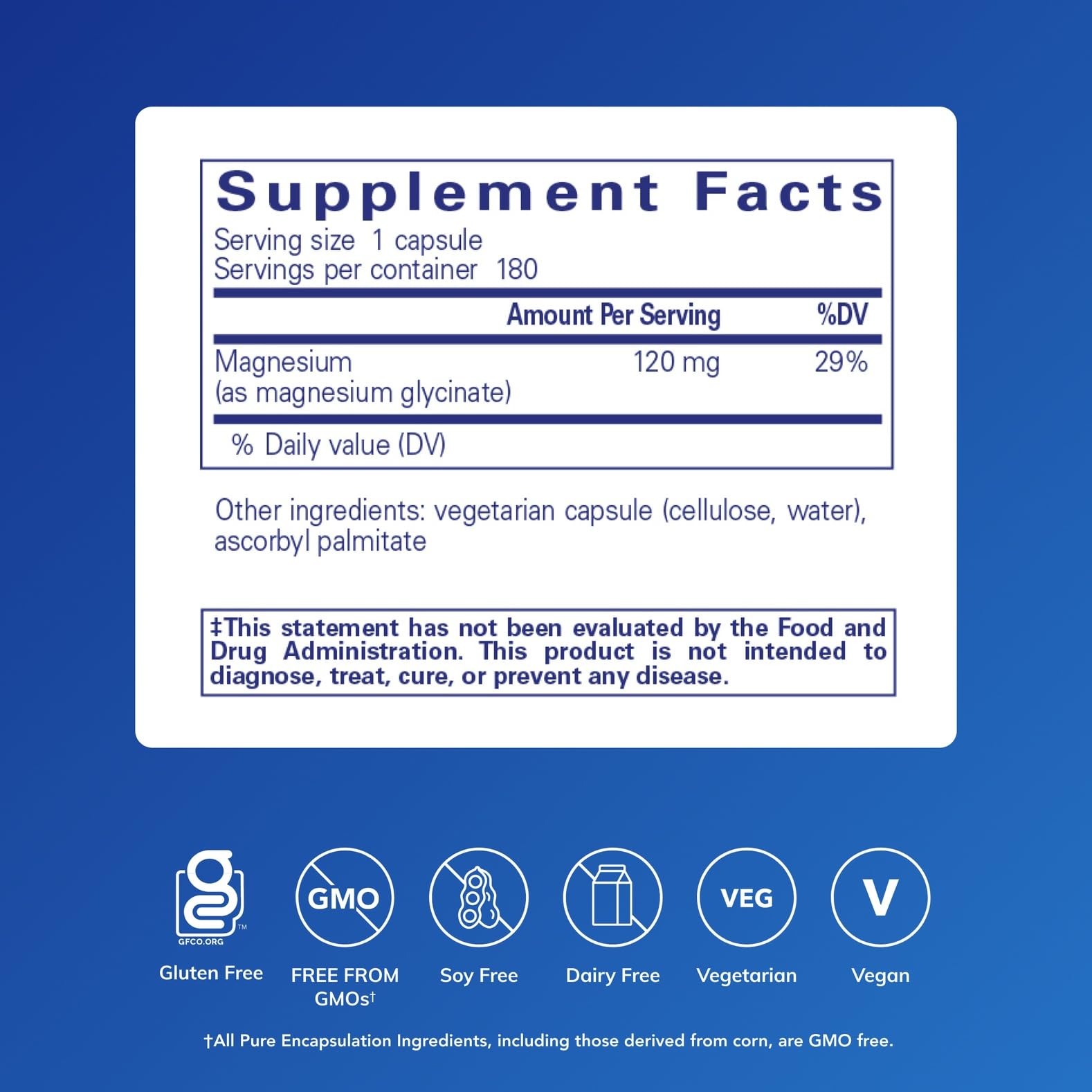 Pure Encapsulations Magnesium (Glycinate) - Supplement to Support Stress Relief, Sleep, Heart Health, Nerves, Muscles, and Metabolism* - with Magnesium Glycinate - 180 Capsules Pure Encapsulations buy supplements canada