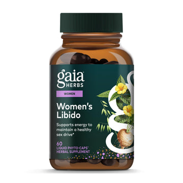 Gaia Herbs Womens Libido - Supports Energy to Maintain Healthy Libido* - with Tribulus & Horny Goat Weed - 60 Vegan Liquid Phyto-Caps (60 Servings) Gaia Herbs buy supplements canada