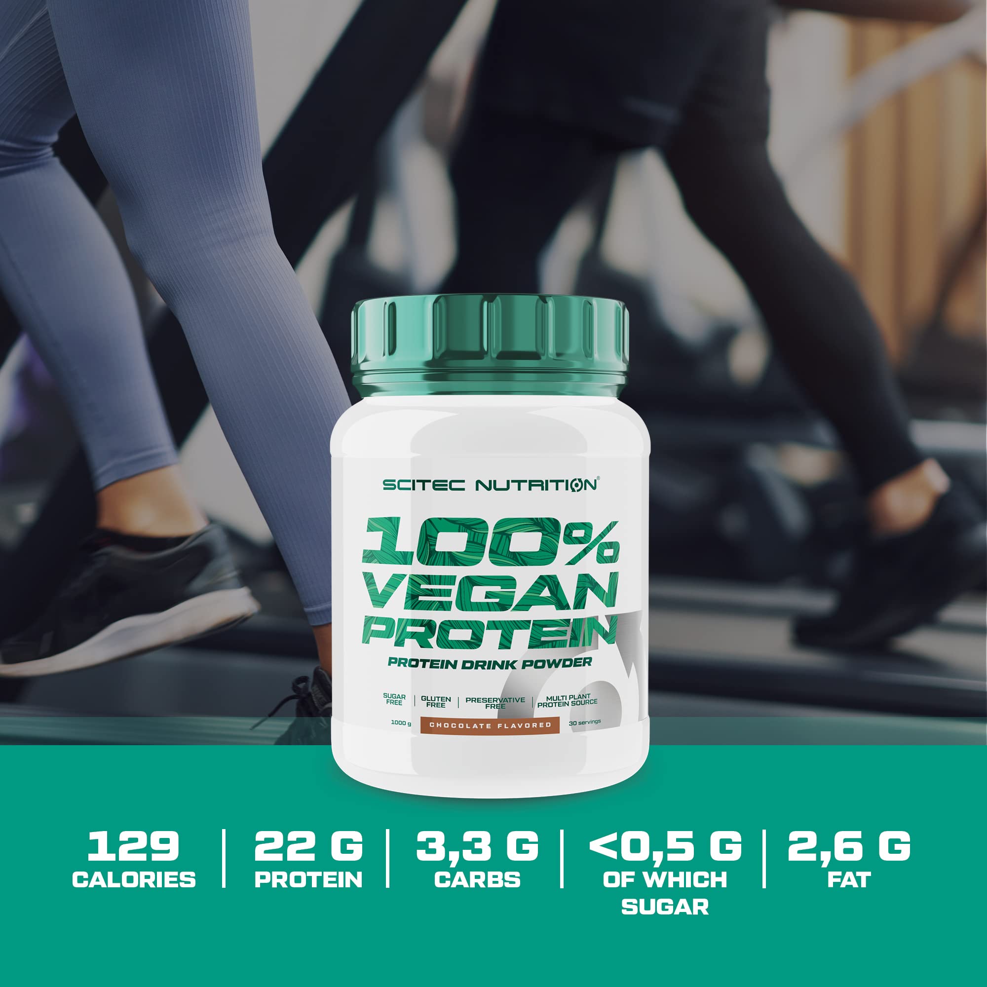 Scitec Nutrition 100% Vegan Protein – 5 Plant-Based Protein Sources – Fortified with Vitamin B12 Scitec Nutrition buy supplements canada