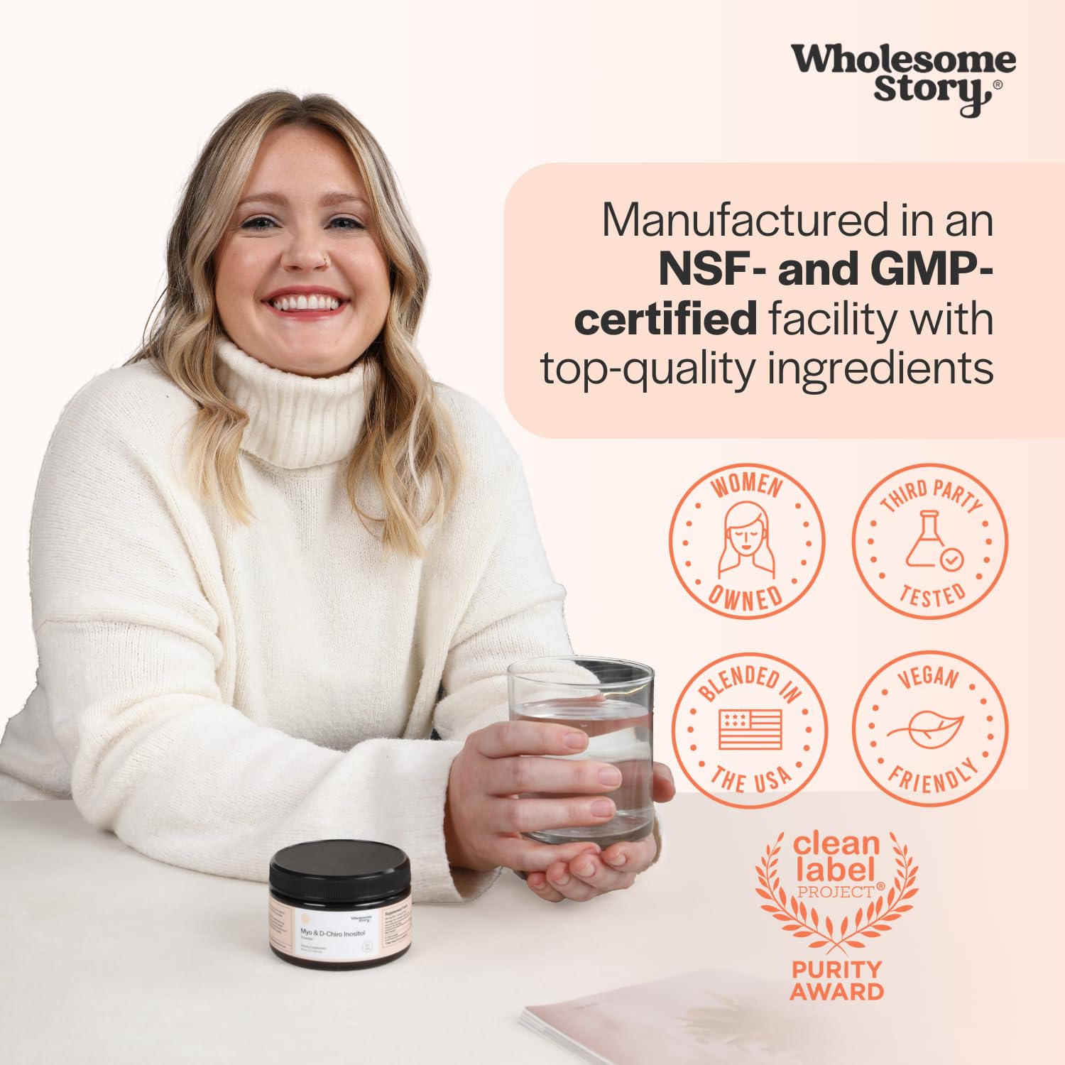 Myo-Inositol & D-Chiro Inositol Supplement Powder for Women | Hormonal Balance & Healthy Ovarian Function Support Wholesome Story buy supplements canada