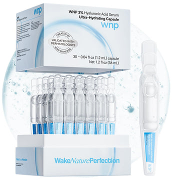 WNP Hyaluronic Acid Serum 3% for Face with 4D Multi-Layer Hydration | Ultra Hydrating Anti-Aging Serum | Moisturizer for Dry & Sensitive Skin WNP buy supplements canada
