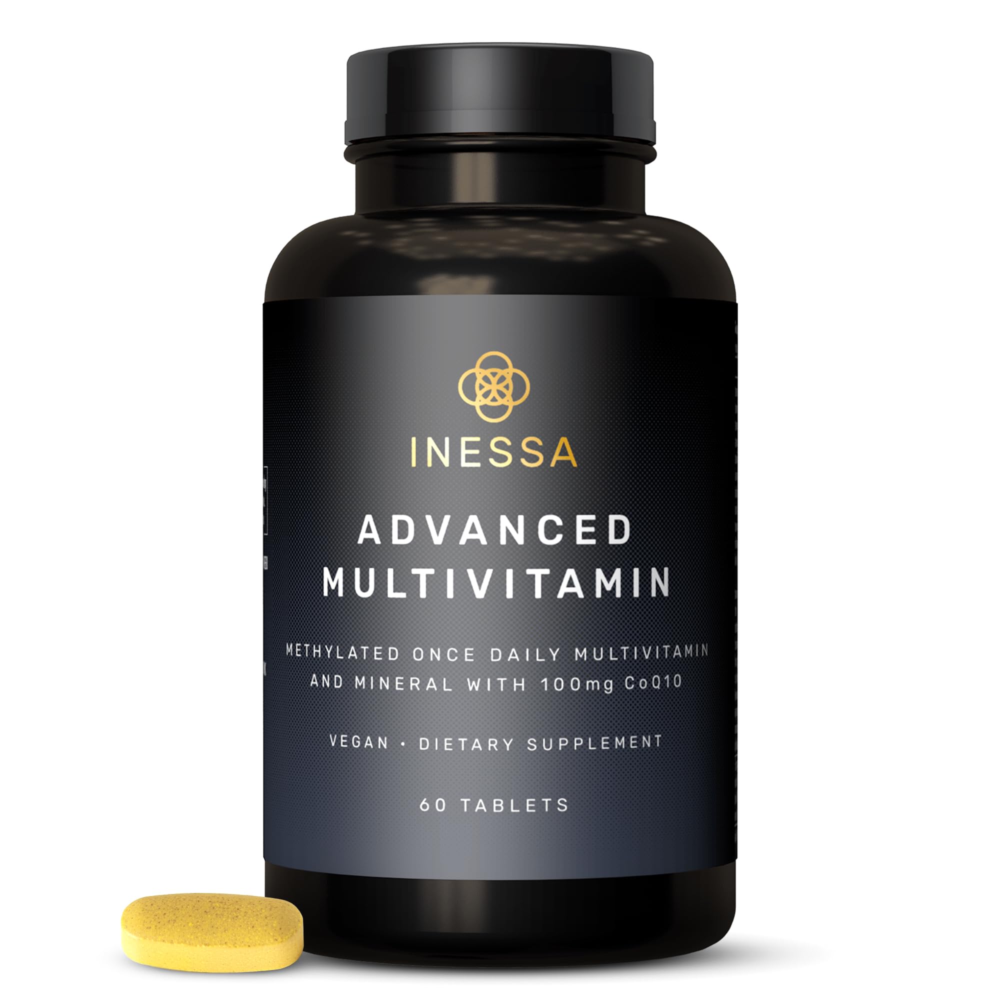 Inessa Methylated Multivitamin for Men and Women - Advanced Natural Daily Mens Multivitamins with CoQ10 100mg, Vitamins D3, K2, A, B Complex Vitamins Inessa buy supplements canada