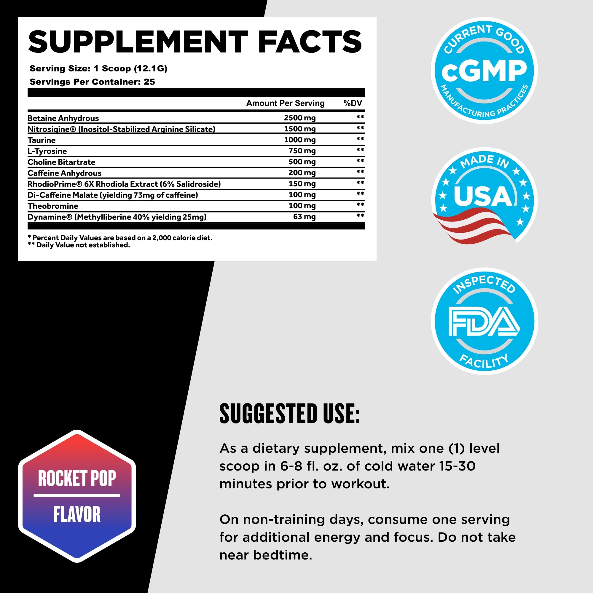 Beast Sports Nutrition Beast Mode X, Rocket Pop - Pre-Workout Powder - Sustained Energy Beast Sports Nutrition buy supplements canada