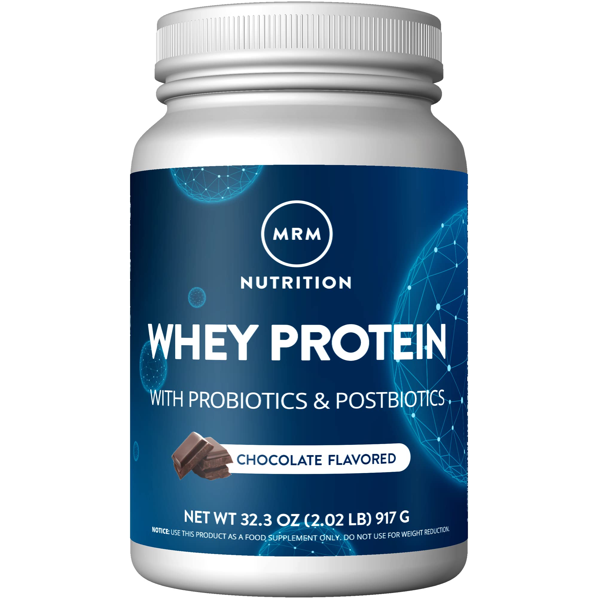 MRM Nutrition Whey Protein | Chocolate Flavored |18g Protein | with 2 Billion probiotics MRM buy supplements canada