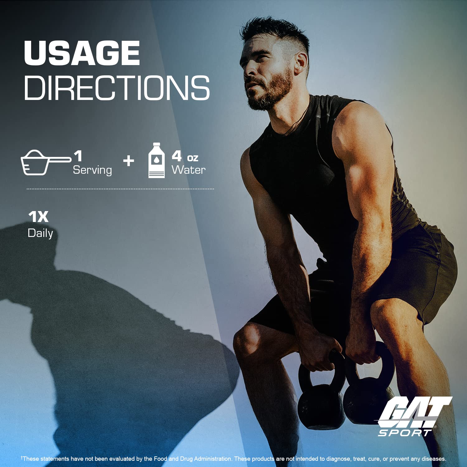 GAT SPORT Creatine Monohydrate Powder, 150 Grams, Strength, Brain Health, GLP1 Support Anti-oxidant, Endurance, for Men & Women, 1 Month Supply, Unflavored (30 Servings) GAT SPORT buy supplements canada