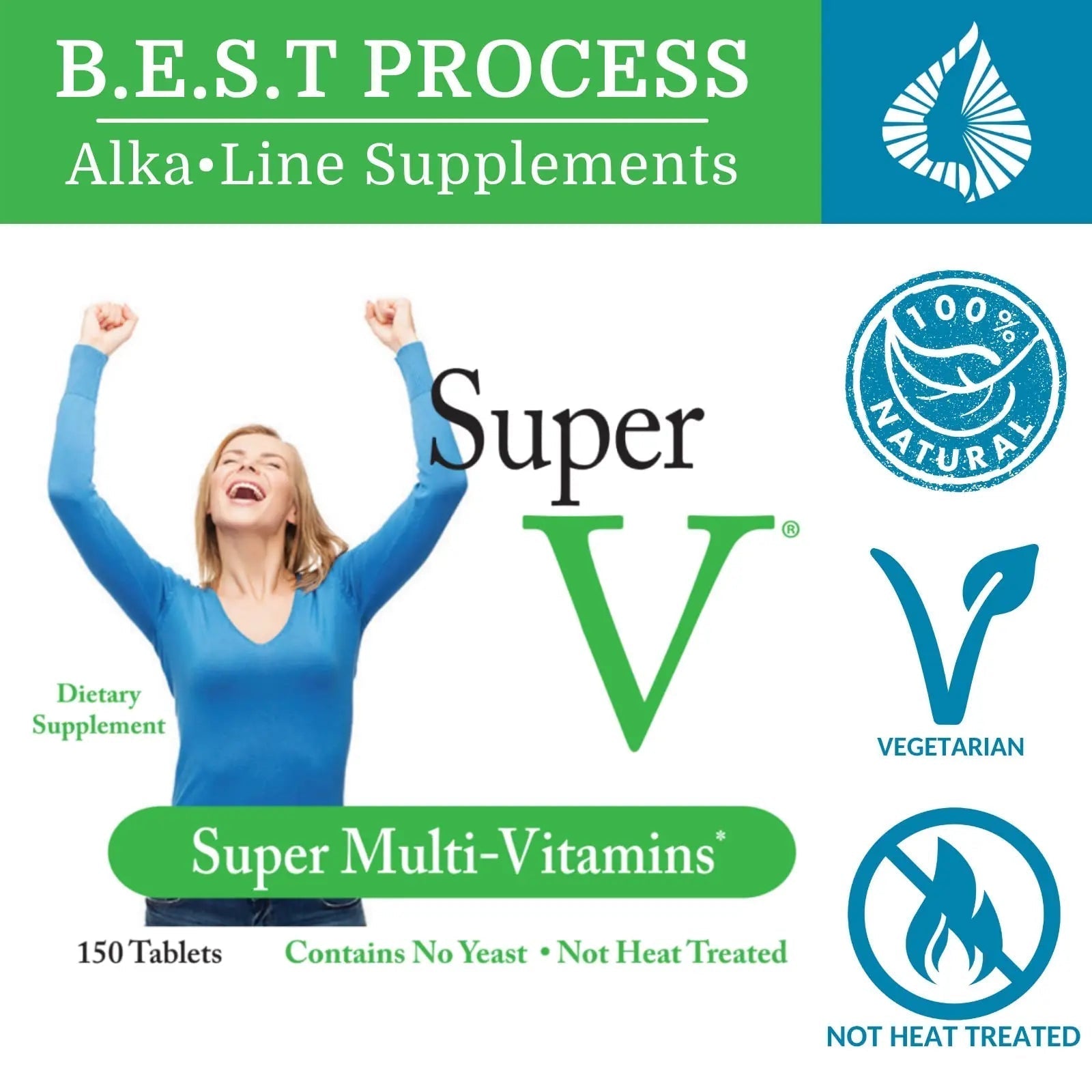 Morter HealthSystem SuperV Best Process AlkaIine — Energizing & Detoxifying Multivitamin — Vitamins & Minerals with Digestive Enzymes, Superfoods and Herbs Morter HealthSystem buy supplements canada