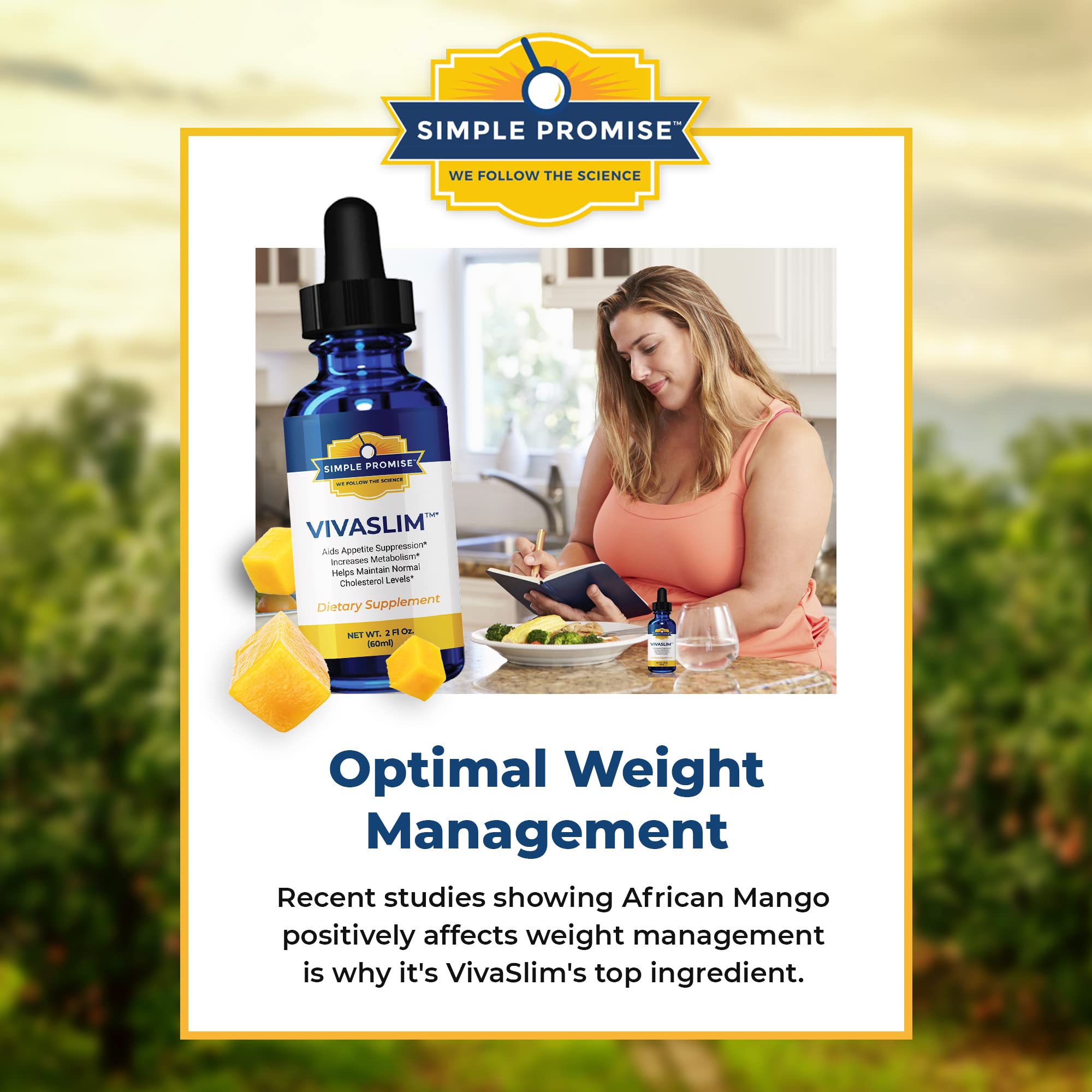 Simple Promise - VivaSlim - Natural Liquid Drops with African Mango, 2 fl oz Simple Promise buy supplements canada