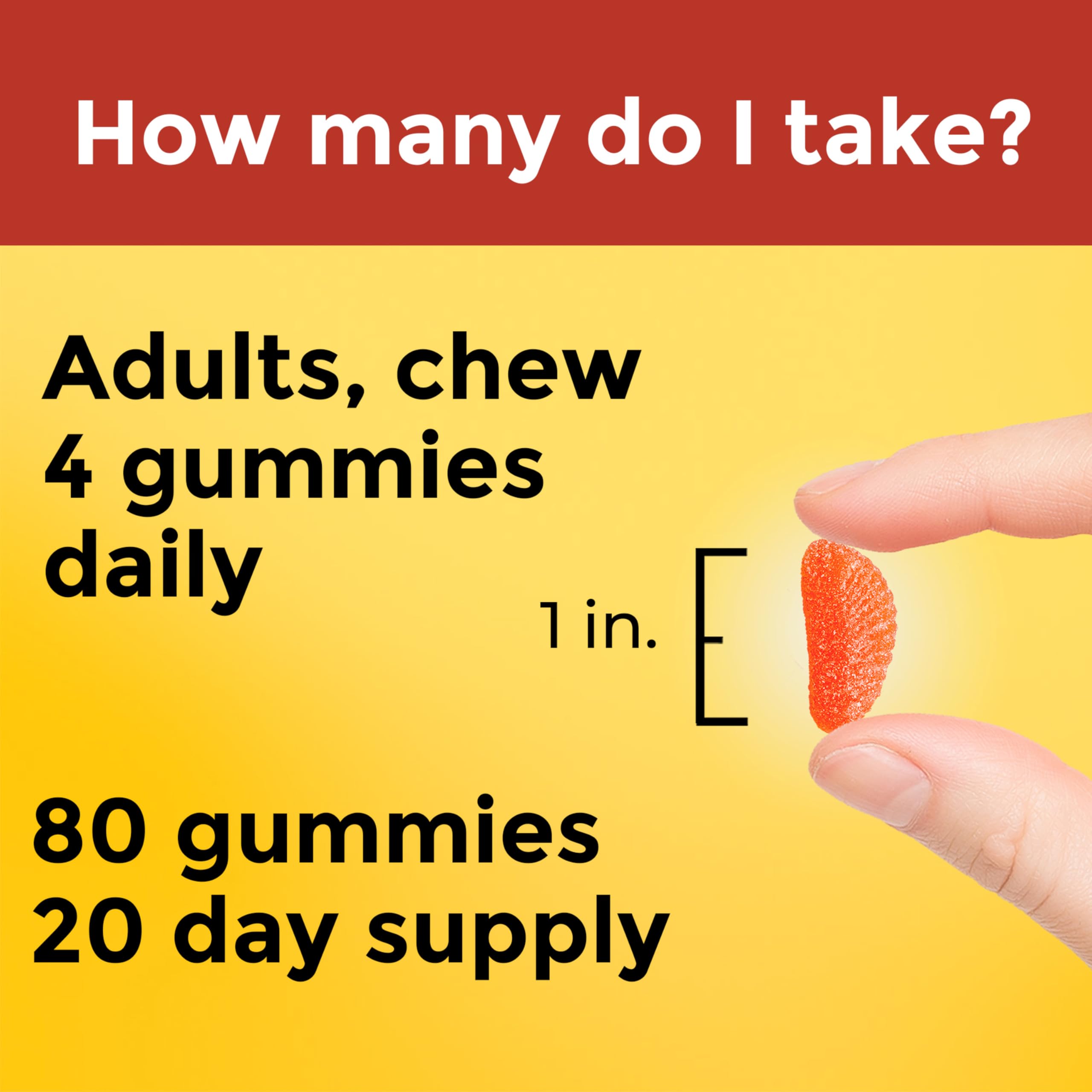 Nature Made Maximum Strength Dosage Vitamin C 1000mg per Serving, Immune Support Vitamin C Gummies for Adults, 80 Gummies, 20 Day Supply Nature Made buy supplements canada