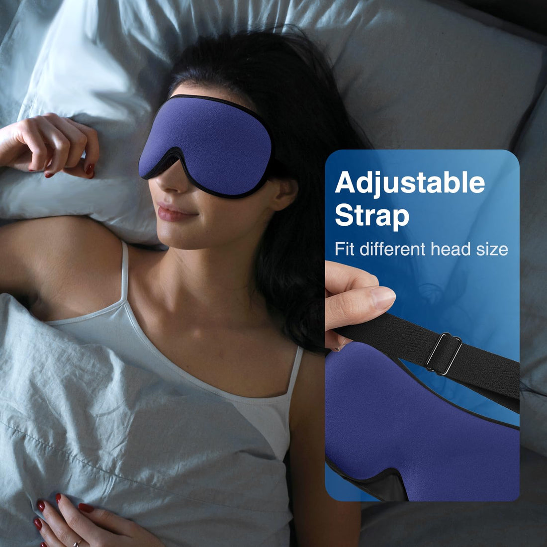 YFONG Weighted Sleep Mask, Women Men 3D Eye Mask Blocking Lights YFONG buy supplements canada