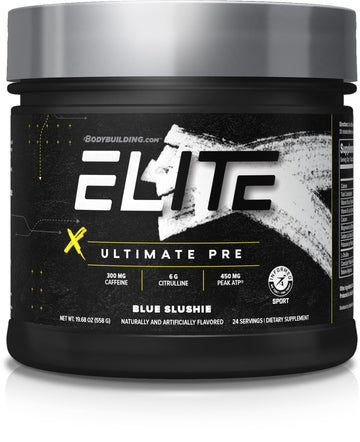 B BODYBUILDING.COM Elite Ultimate PRE Blue Slushie B BODYBUILDING.COM buy supplements canada