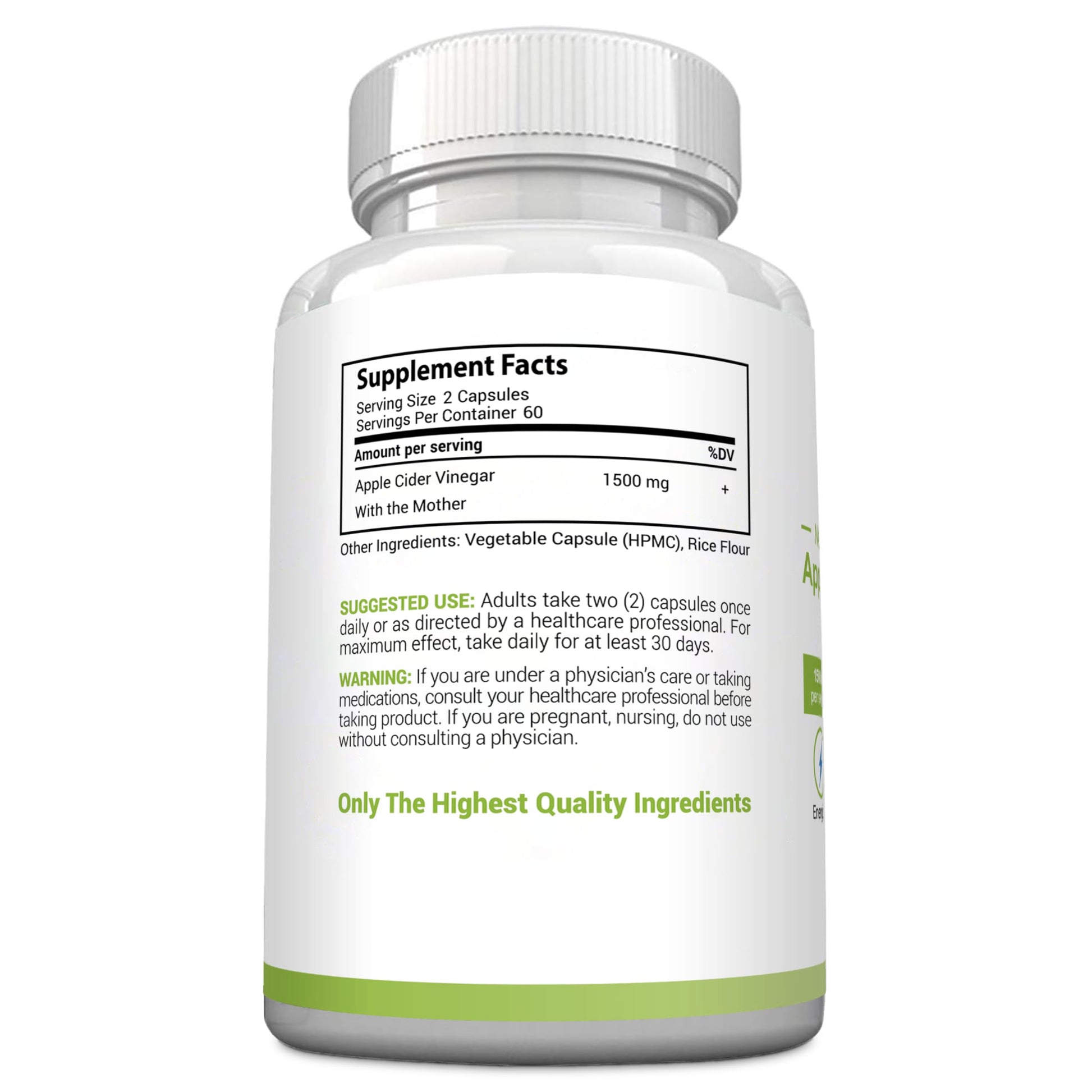 Apple Cider Vinegar Capsules with The Mother - Healthy Keto Diet Supplements MaxX Labs buy supplements canada