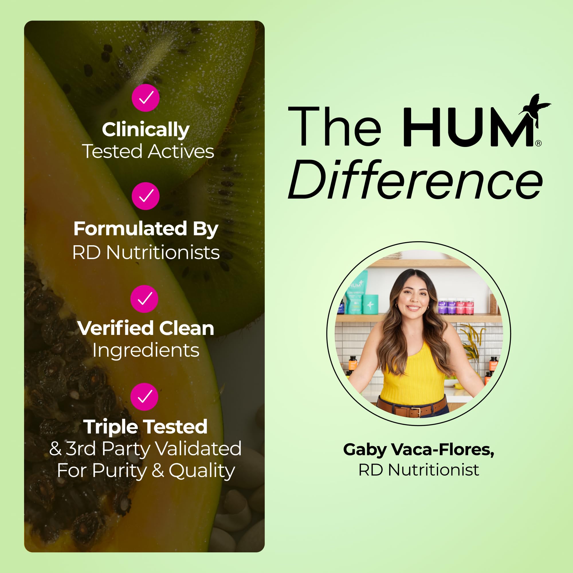 HUM Gut Instinct Daily Probiotics for Women and Men, Digestive Health, Lactobacillus, Bifidobacterium Strains for Immune Support, Probiotic Supplement for Healthy Gut Diversity, 30 Capsules HUM buy supplements canada