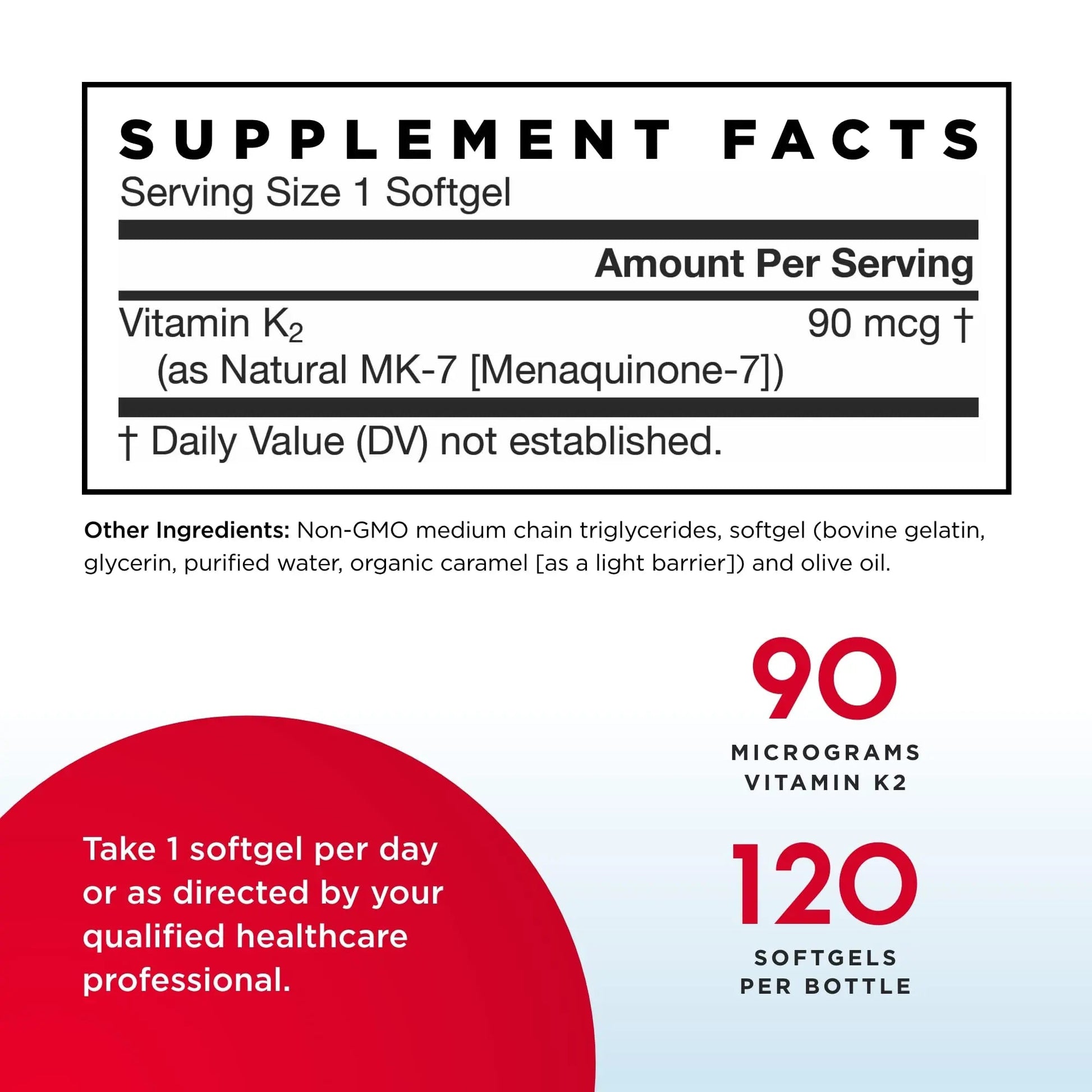 Jarrow Formulas MK-7 90 mcg - 120 Softgels, Pack of 2 - Superior Vitamin K Product for Building Strong Bones Jarrow Formulas buy supplements canada