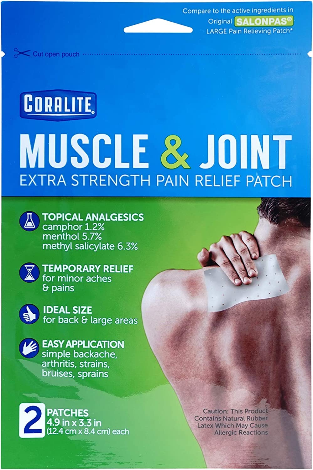 Great Lakes Wholesale 8070790155 2Ct Heat Pain Patch Health Products Coralite buy supplements canada