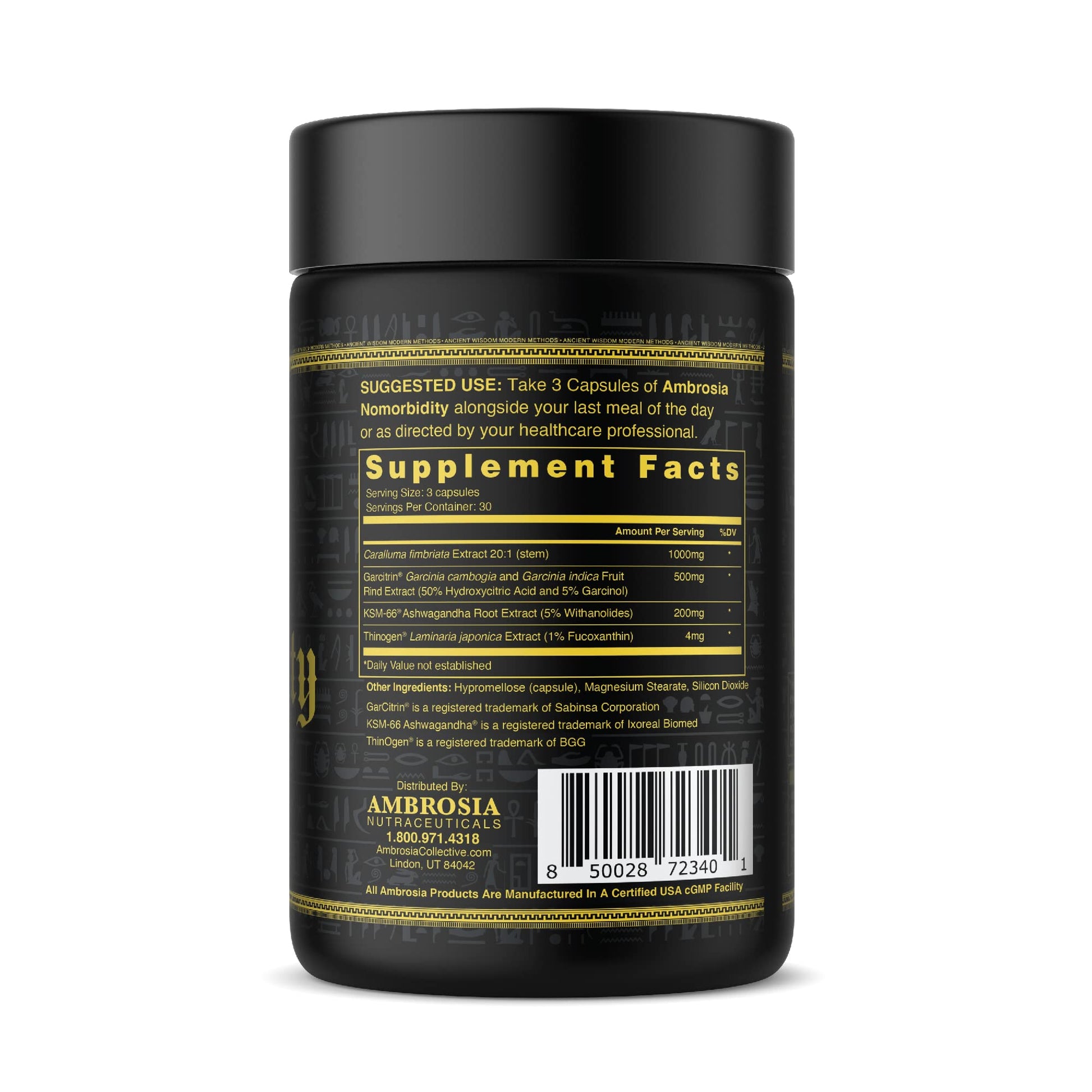 Ambrosia Nomorbidity Advanced Appetite Control & Hunger Management Formula Ambrosia buy supplements canada