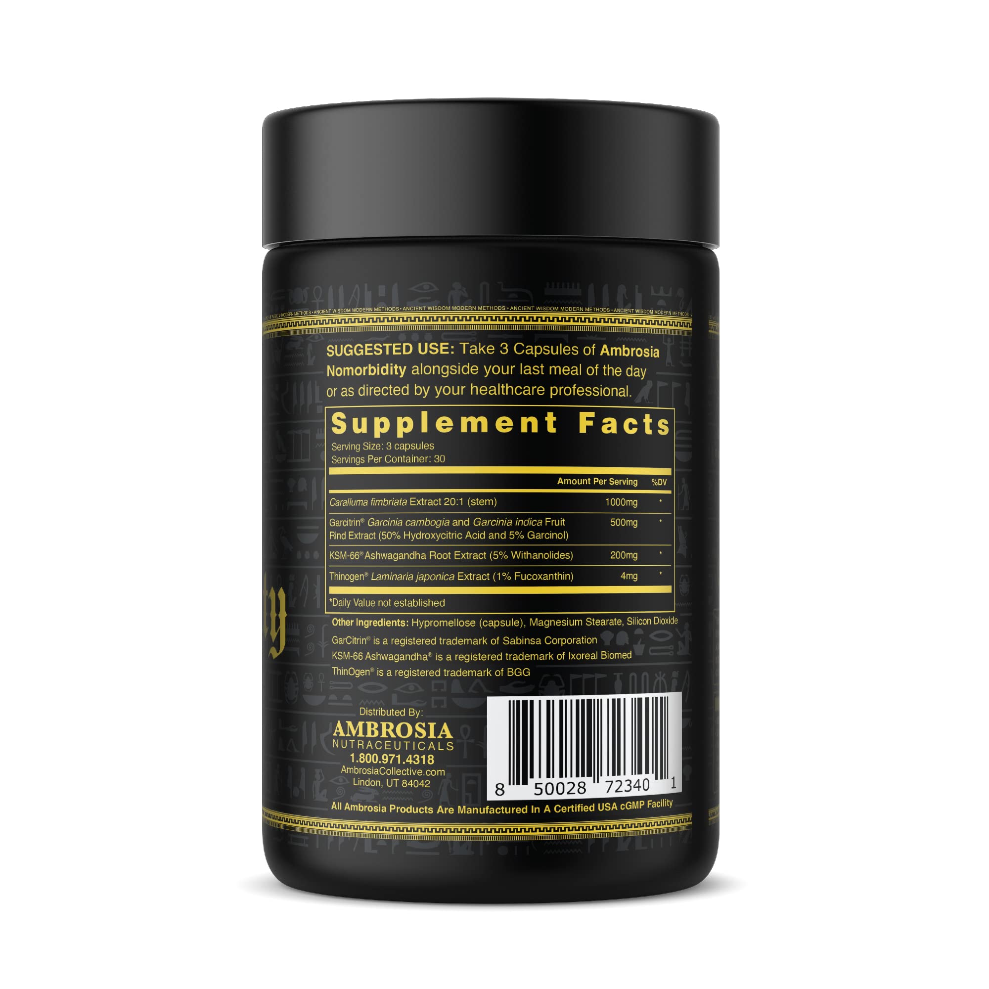 Ambrosia Nomorbidity Advanced Appetite Control & Hunger Management Formula Ambrosia buy supplements canada