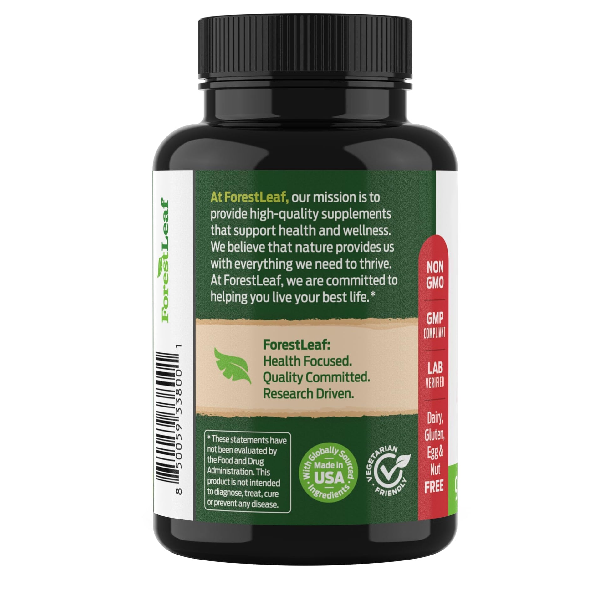 ForestLeaf Berberine Supplement - 1300mg per Serving - Ultra High Potency Berberine HCl with Ceylon Cinnamon, Bitter Melon & Gymnema ForestLeaf buy supplements canada