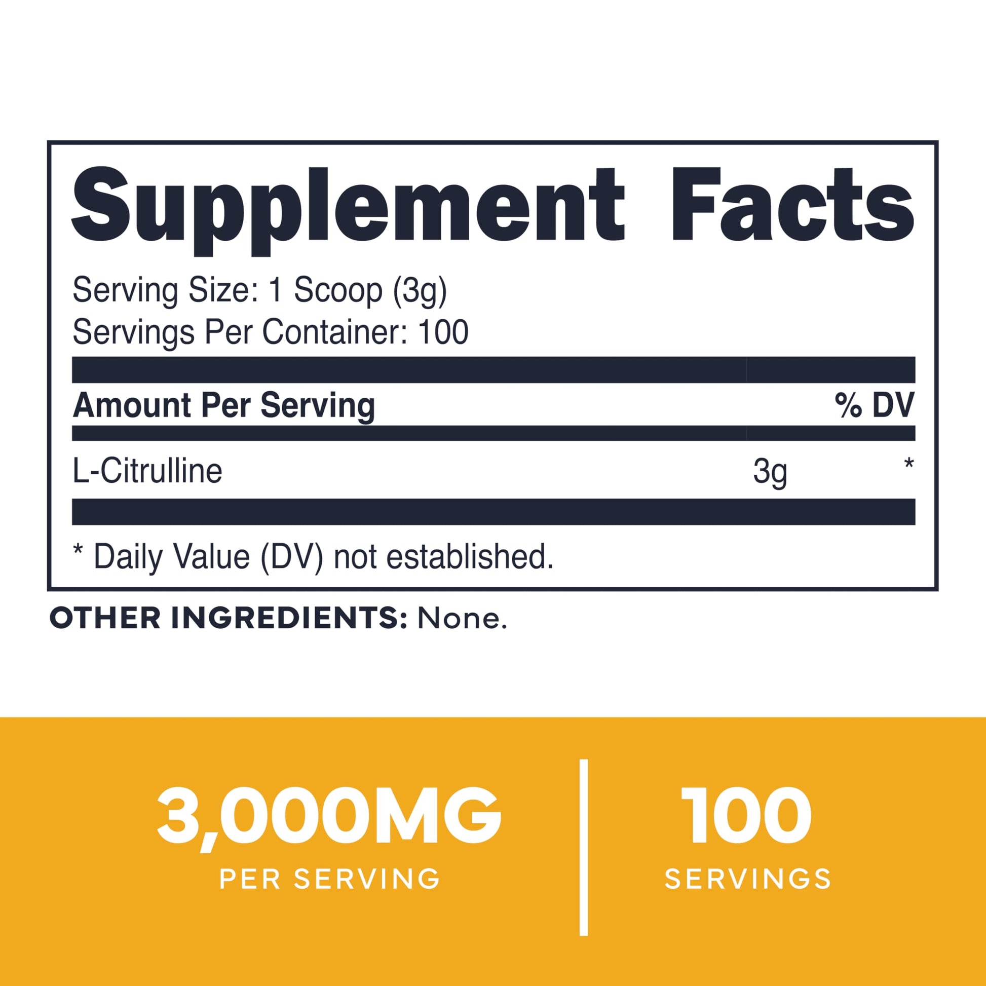 Type Zero L-Citrulline Base Powder, 3,000mg Per Serving - 100 Servings Type Zero buy supplements canada