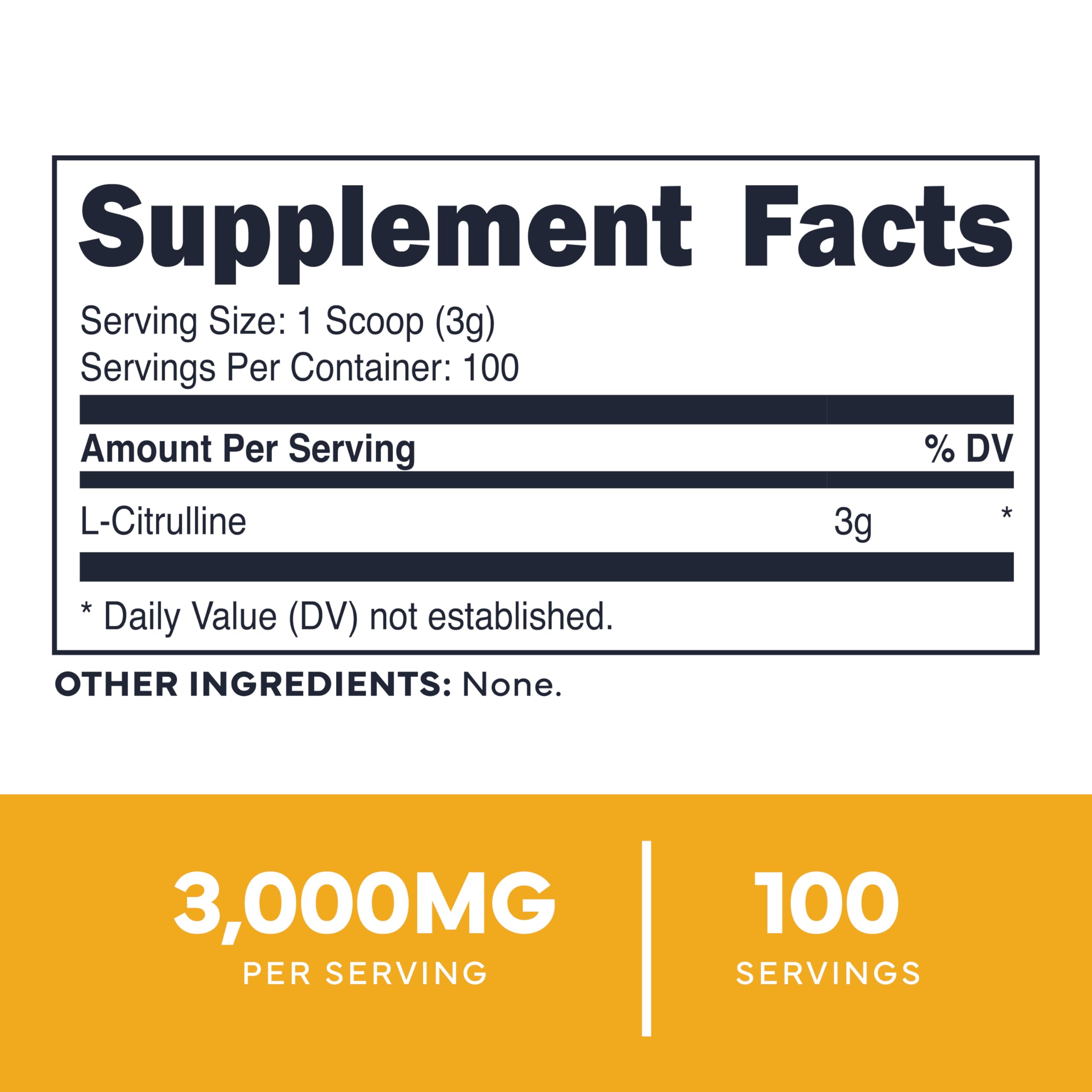 Type Zero L-Citrulline Base Powder, 3,000mg Per Serving - 100 Servings Type Zero buy supplements canada