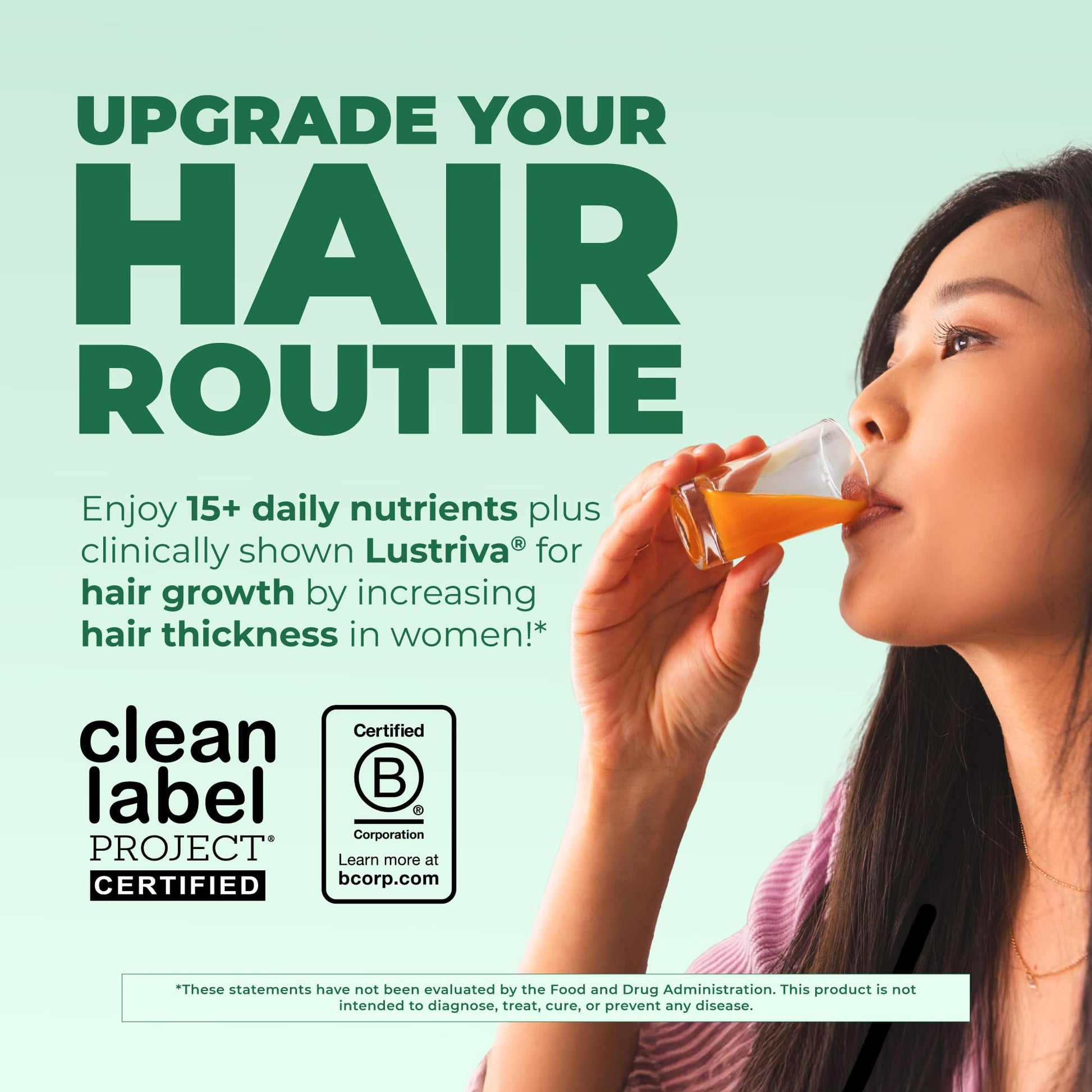 MARYRUTH'S Liquid Multivitamin + Hair Growth | Biotin 10000mcg | Lustriva Hair Growth Supplement | Clinically Tested in Women for Thicker Hair MARYRUTH'S buy supplements canada