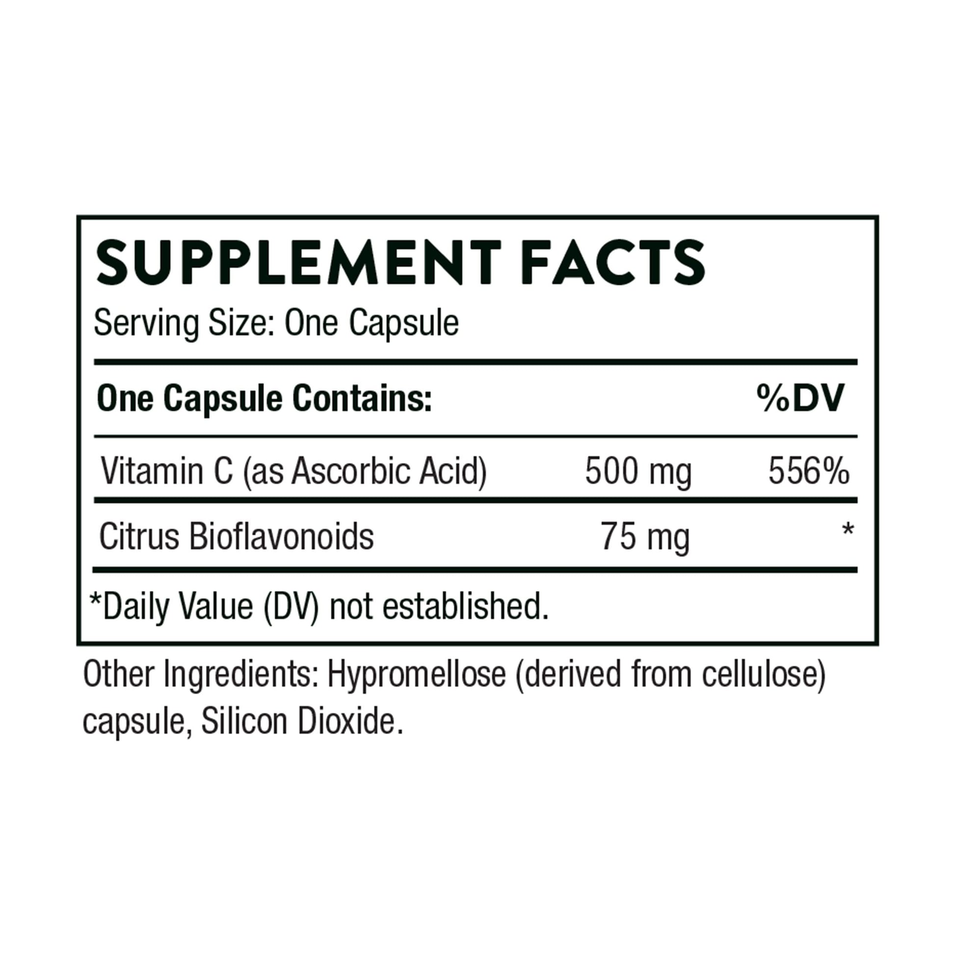 THORNE Vitamin C - Blend of Vitamin C and Citrus Bioflavonoids from Oranges - Support THORNE buy supplements canada