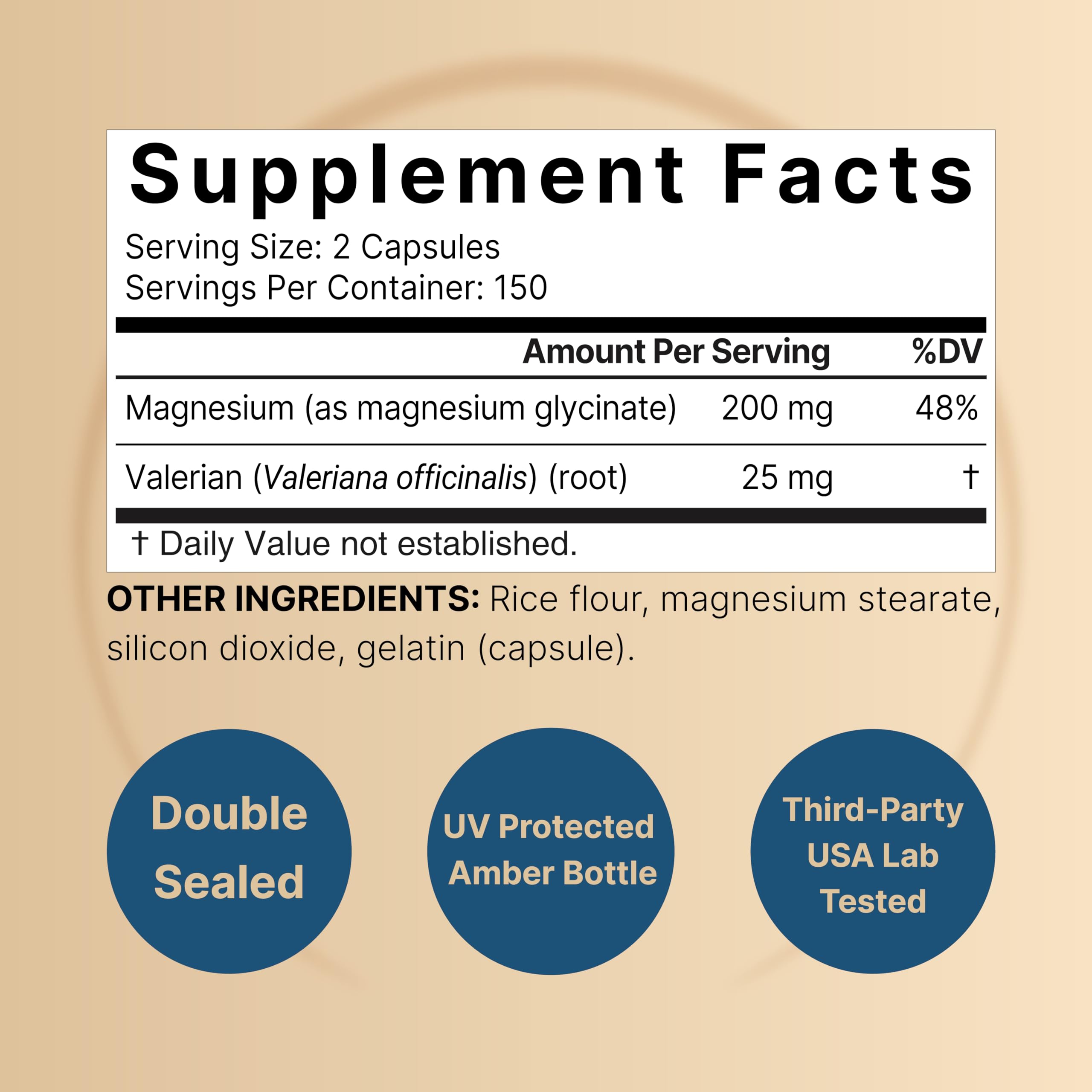 Pure Magnesium Glycinate for Sleep, 200mg with Valerian Root, 300 Capsules | 100% Chelated & Purified Mineral Supplement – Ultra High Absorption – Non-GMO, Gluten Free NatureBell buy supplements canada