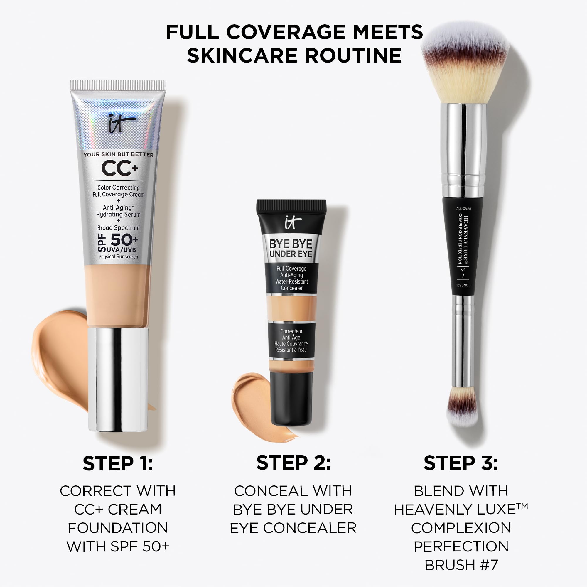 IT Cosmetics Bye Bye Under Eye Concealer (Light Nude) - Water-Resistant, Full Coverage Brightening Concealer For Dark Circles, Fine Lines, Redness & Discoloration, Anti-Aging, 24H Wear - 0.4 fl oz IT Cosmetics buy supplements canada