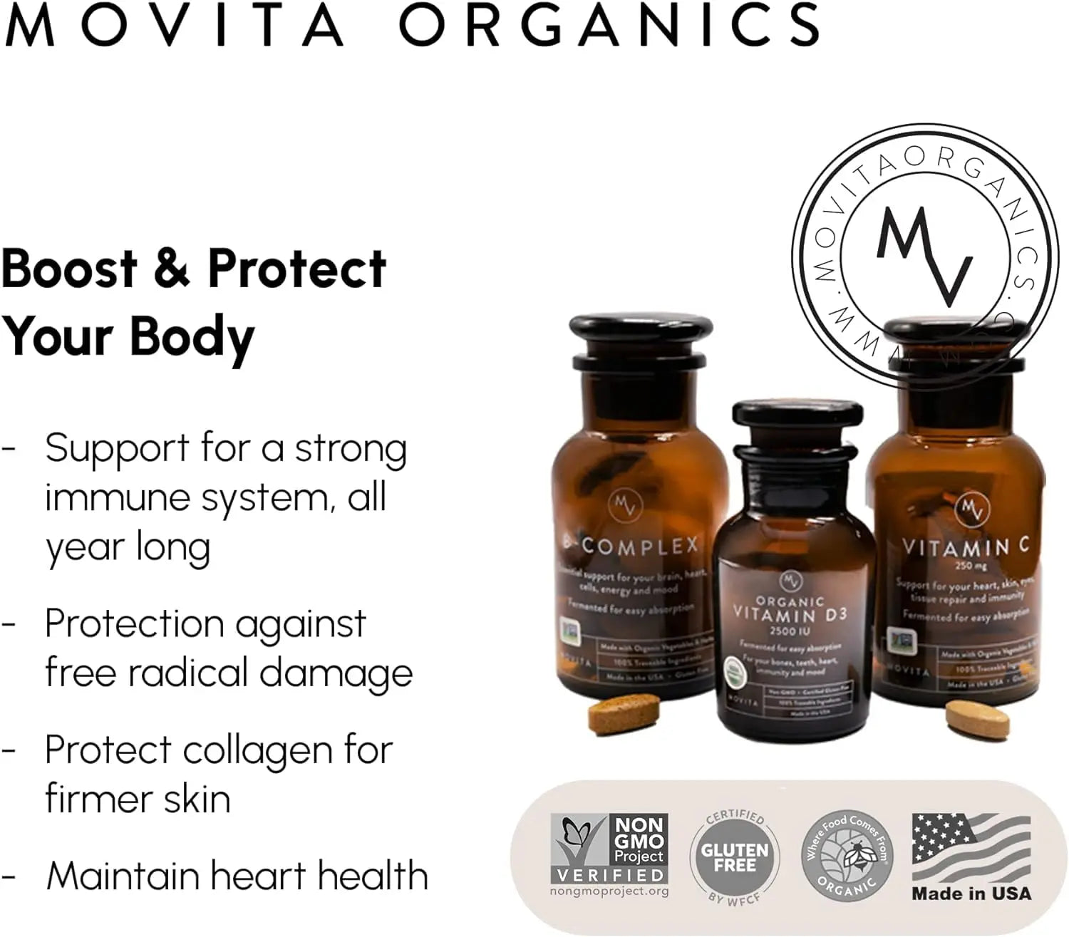 Movita Women’s Daily Multivitamin - Organic Fermented Whole Foods for Enhanced Energy, Immunity & Vitality - Vegan Movita buy supplements canada