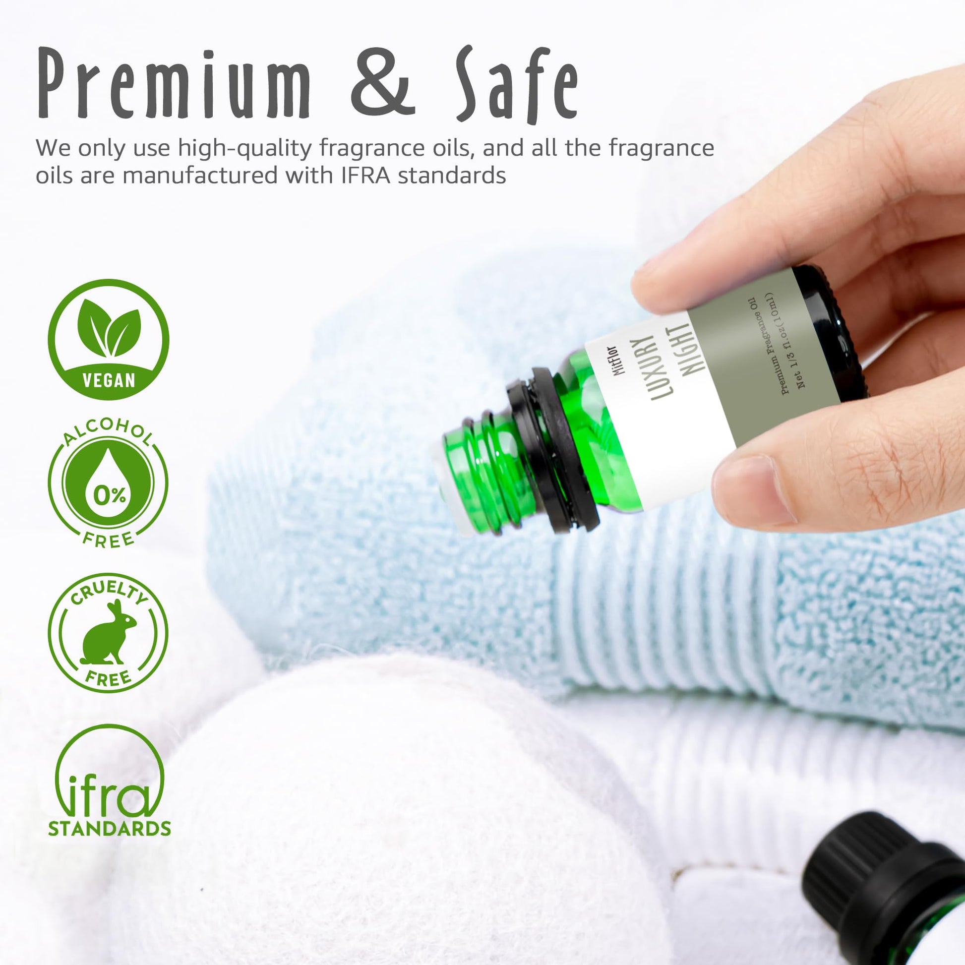 Fragrance Oils, MitFlor Hotel Collection Diffuser Oil for Home, Soap & Candle Making Scents MitFlor buy supplements canada