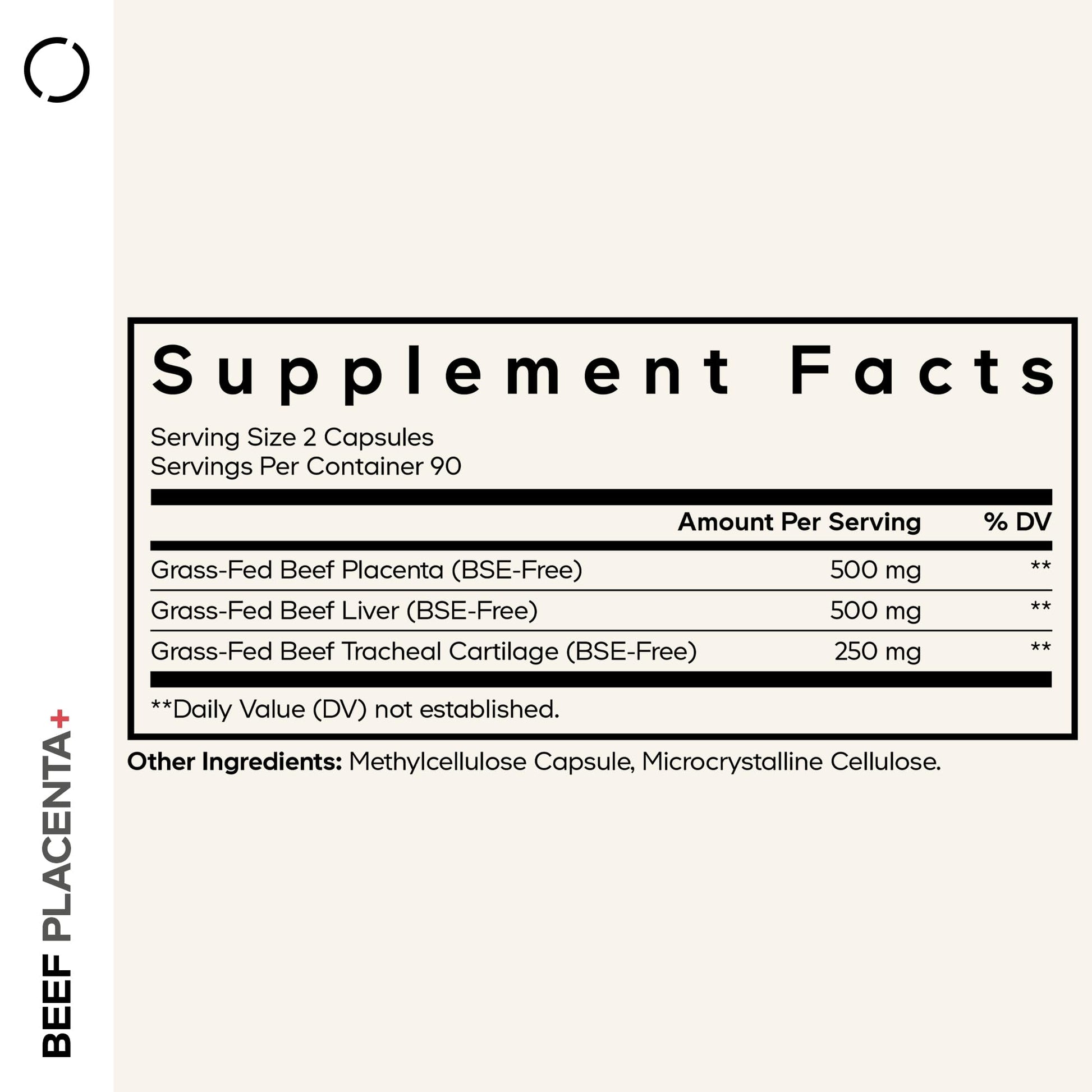 Codeage Grass-Fed Beef Placenta Supplement - Bovine Placenta – Pasture-Raised, Grass-Finished, Undefated, Desiccated - Non-GMO - 180 Capsule Codeage buy supplements canada