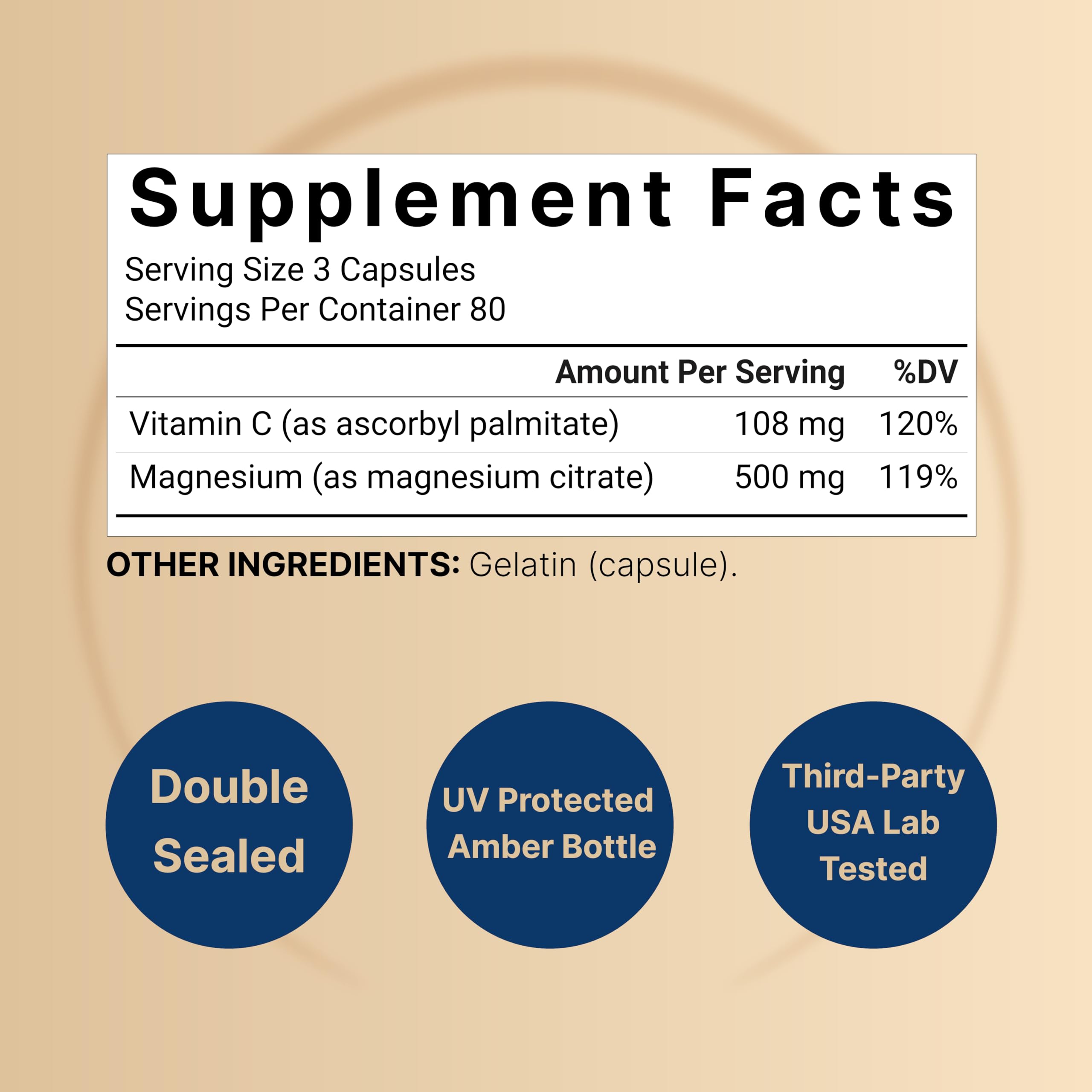 NatureBell Pure Magnesium Citrate 500mg per 3 Capsules Serving Size, 240 Capsules per Bottle NatureBell buy supplements canada