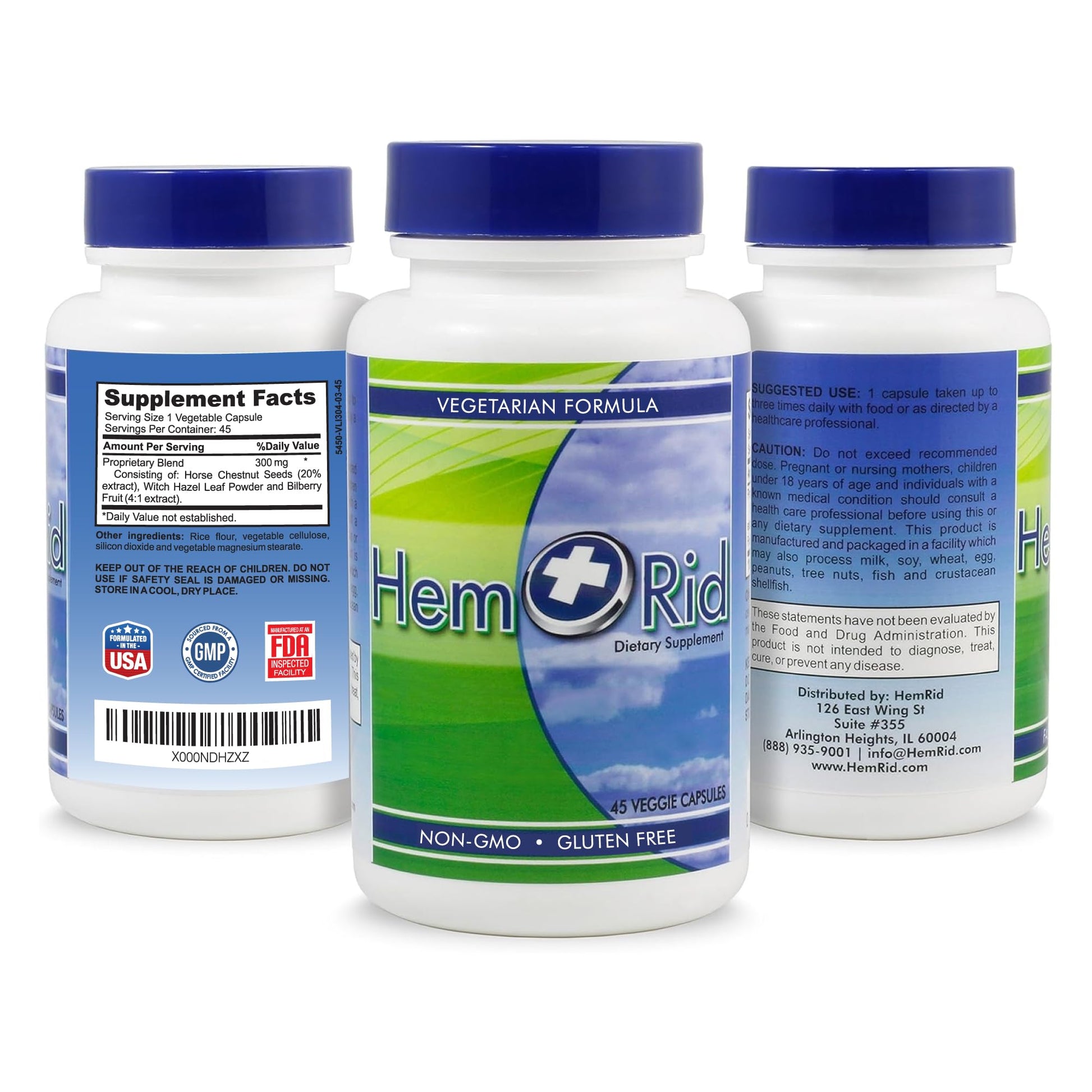 HemRid Best Hemorrhoid Supplement, Reduce Itching, Irritation, Bleeding, Burning in 2-5 Days, Clinically Tested Ingredients Provide Fast Relief in 120 Days HemRid buy supplements canada