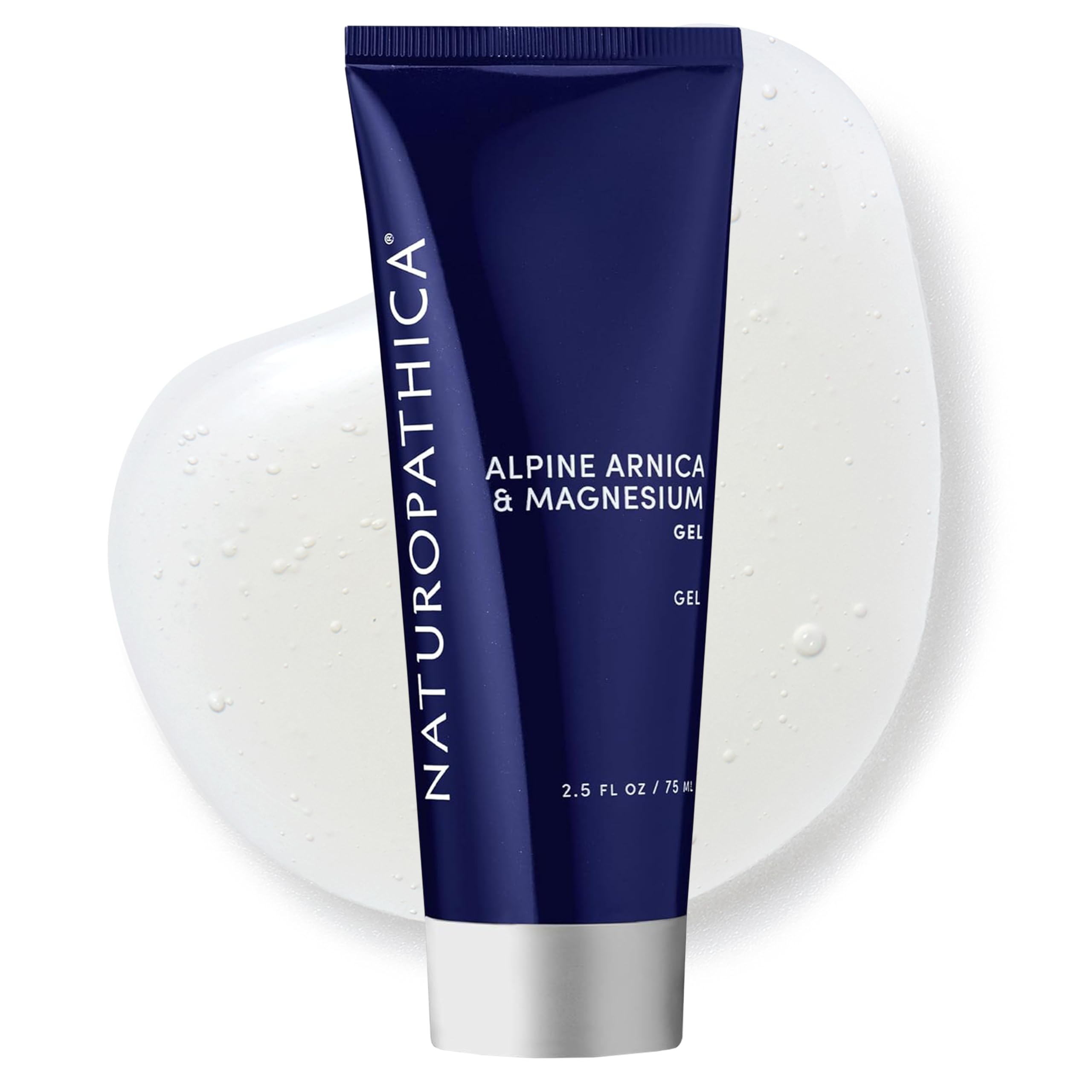 Naturopathica Alpine Arnica & Magnesium Gel, Cooling Massage Gel with Menthol for Muscle Discomfort and Relaxation, 2.5 fl oz Naturopathica buy supplements canada