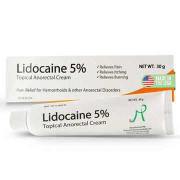 Mohnark Maximum Strength Lidocaine Hemorrhoid Treatment Cream for External and Internal Hemorrhoids Treatment Burn Itch Pain Relief Anal Cream Topical Anorectal Numbing Cream- 30 Gram Tube Made in USA MOHNARK buy supplements canada