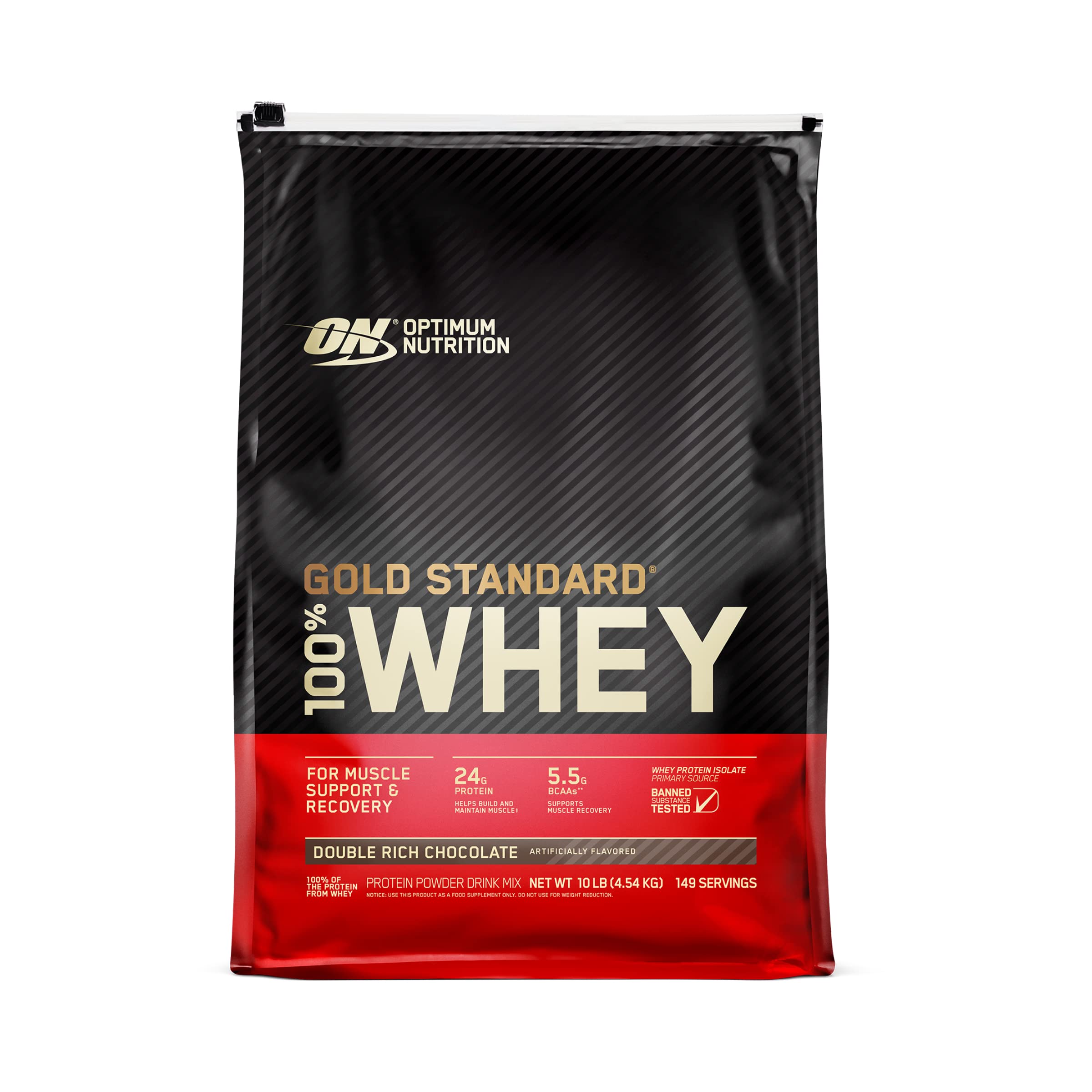 Optimum Nutrition Gold Standard 100% Whey Protein Powder, Double Rich Chocolate Optimum Nutrition buy supplements canada