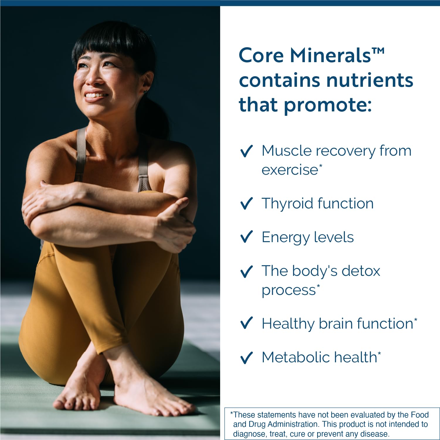 Researched Nutritionals Core Minerals - Daily Trace Minerals Supplement - Iron-Free Blend with Vitamin D3, Magnesium Glycinate & Iodine for Thyroid, Bone & Metabolic Support (120 ct) Researched Nutritionals buy supplements canada