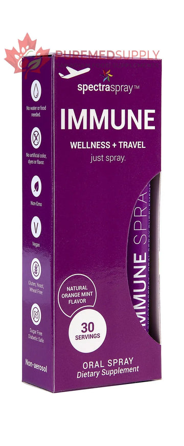 Spectraspray Immune Support Vitamin Spray - Vitamins C, E, Zinc and L-Lysine, 30 Day Supply per Spray Spectraspray buy supplements canada