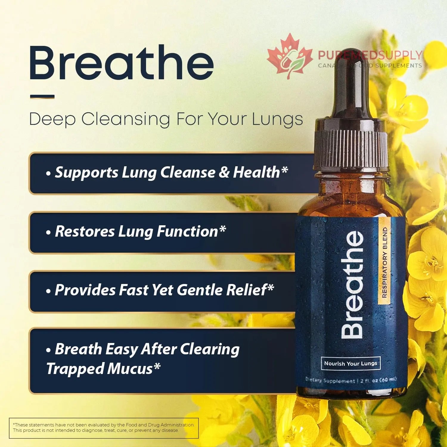 BREATHE & BREATHE PM Bundle - 60 Caps & 1 fl.oz. Mullein Drops for Lungs & Airways: Peppermint, Thyme, & Mullein Leaf Extract for Lungs Detox for Smokers - Clear Mucus & Breathe - GMO-Free & USA-Made Herbal Tea Therapy buy supplements canada