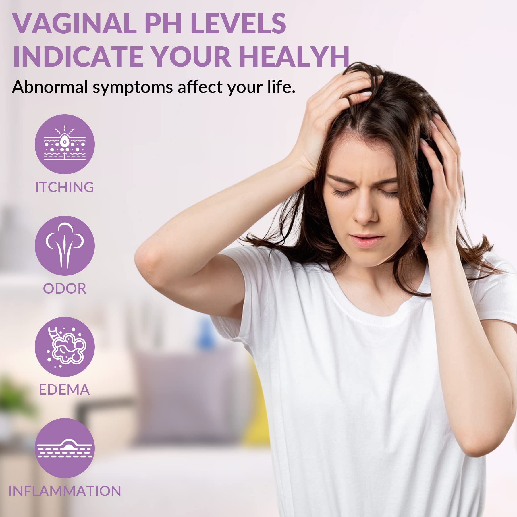 Yeast Infection Test for Women, 50 Count Vaginal pH Test Strips, BV Test Kit at Home SaySummer buy supplements canada